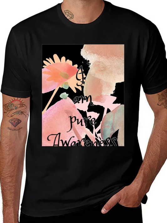 Pure Awareness Floral Graphic Tee