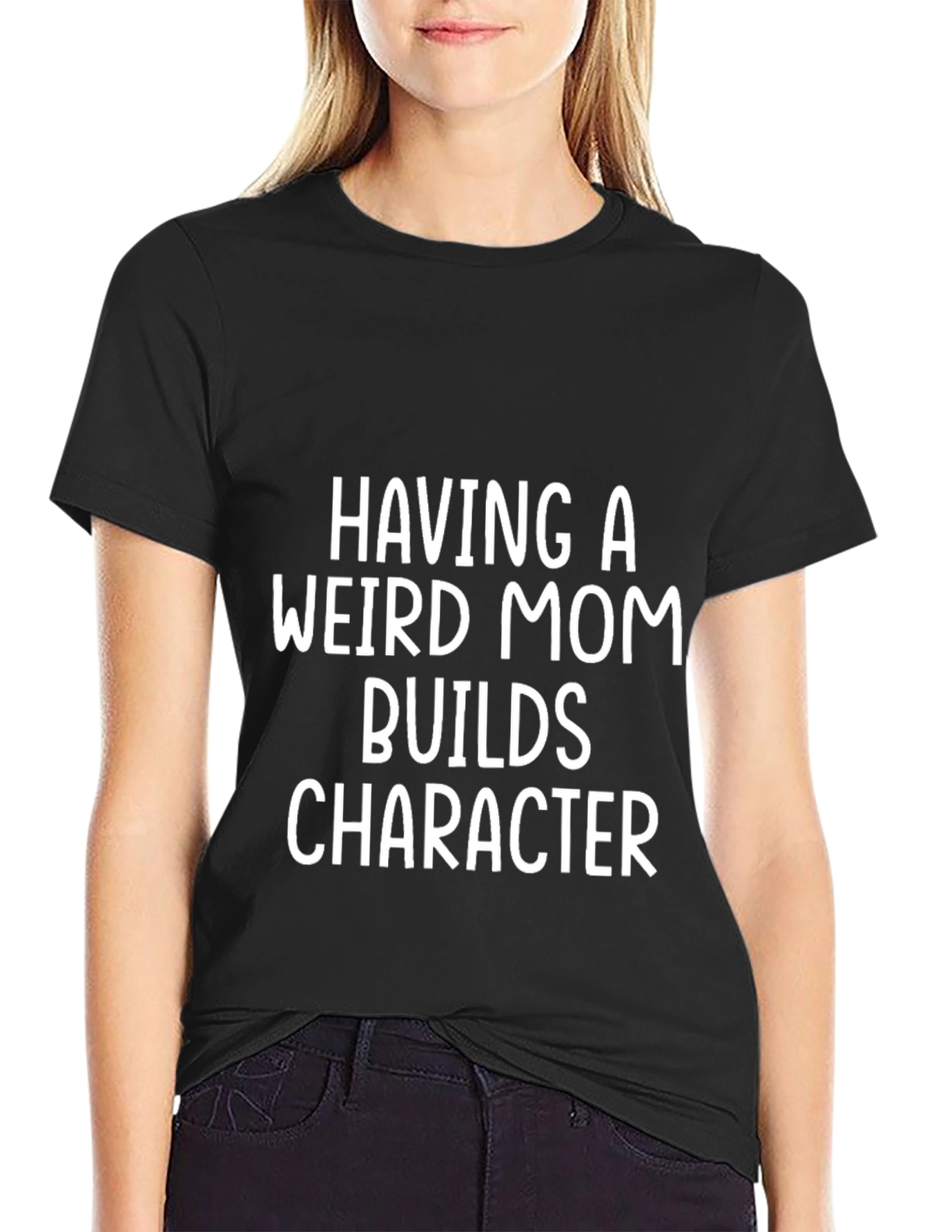 Funny Weird Mom Graphic T-Shirt