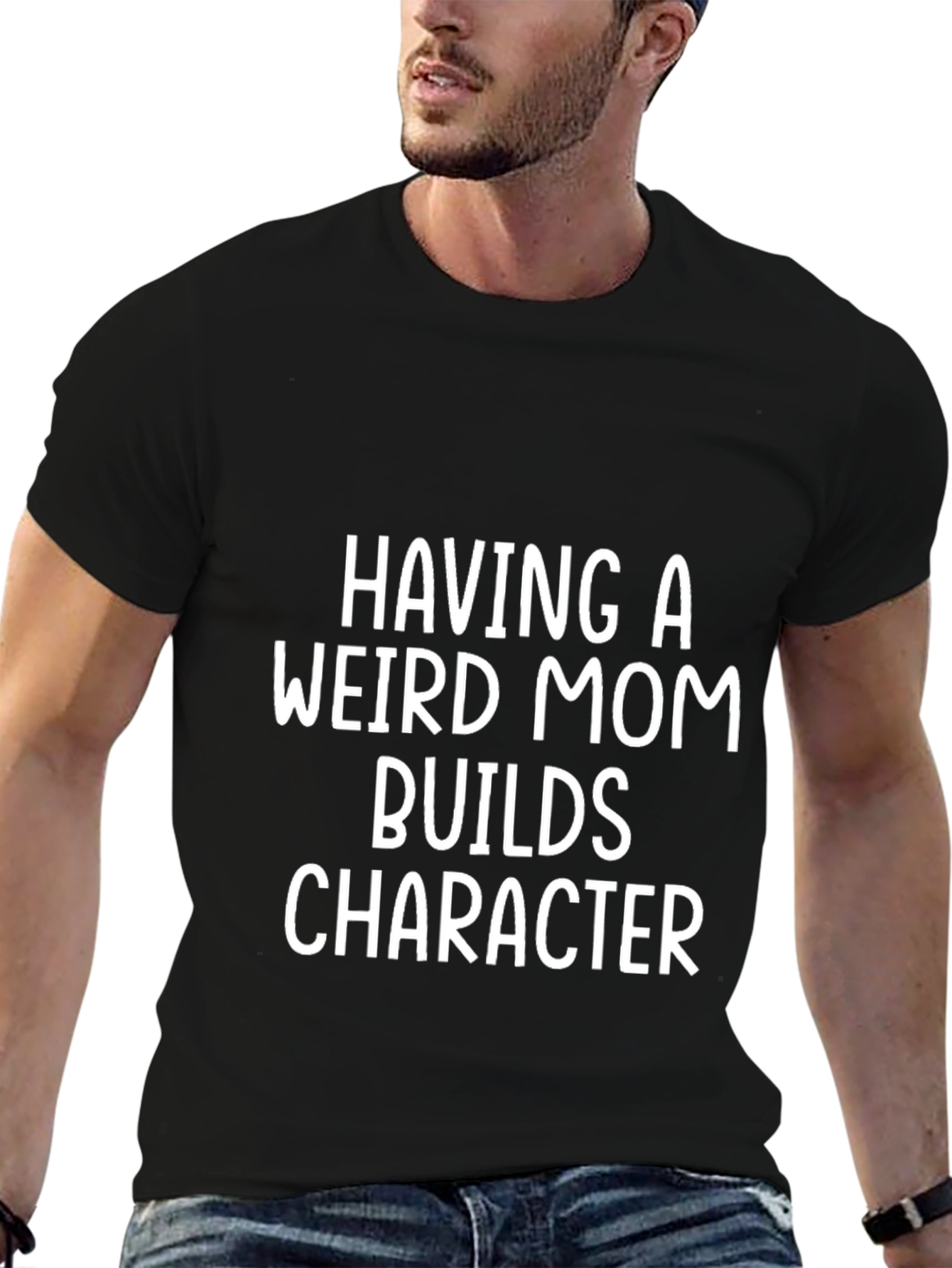 Funny Weird Mom Graphic T-Shirt