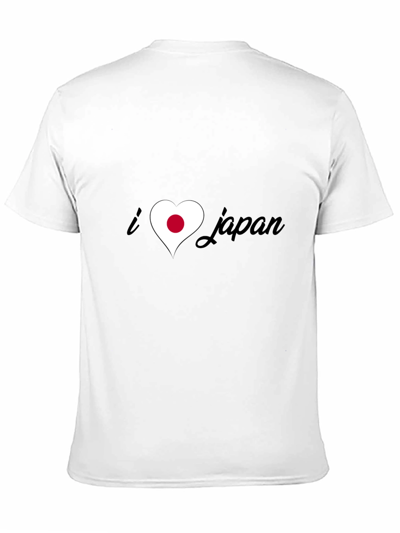 I Heart Japan Tee - Black Graphic T-Shirt