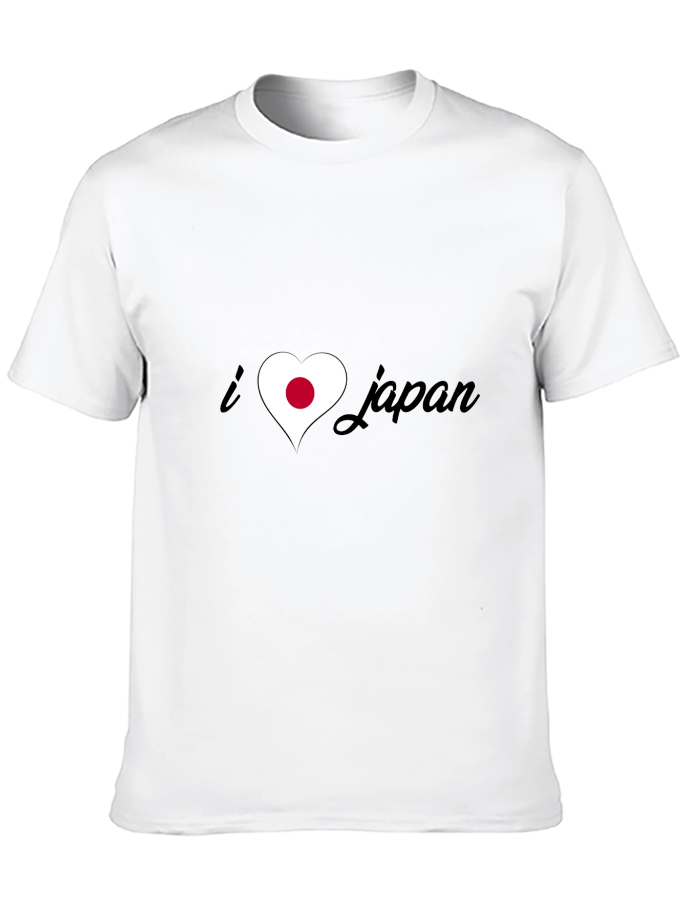 I Heart Japan Tee - Black Graphic T-Shirt
