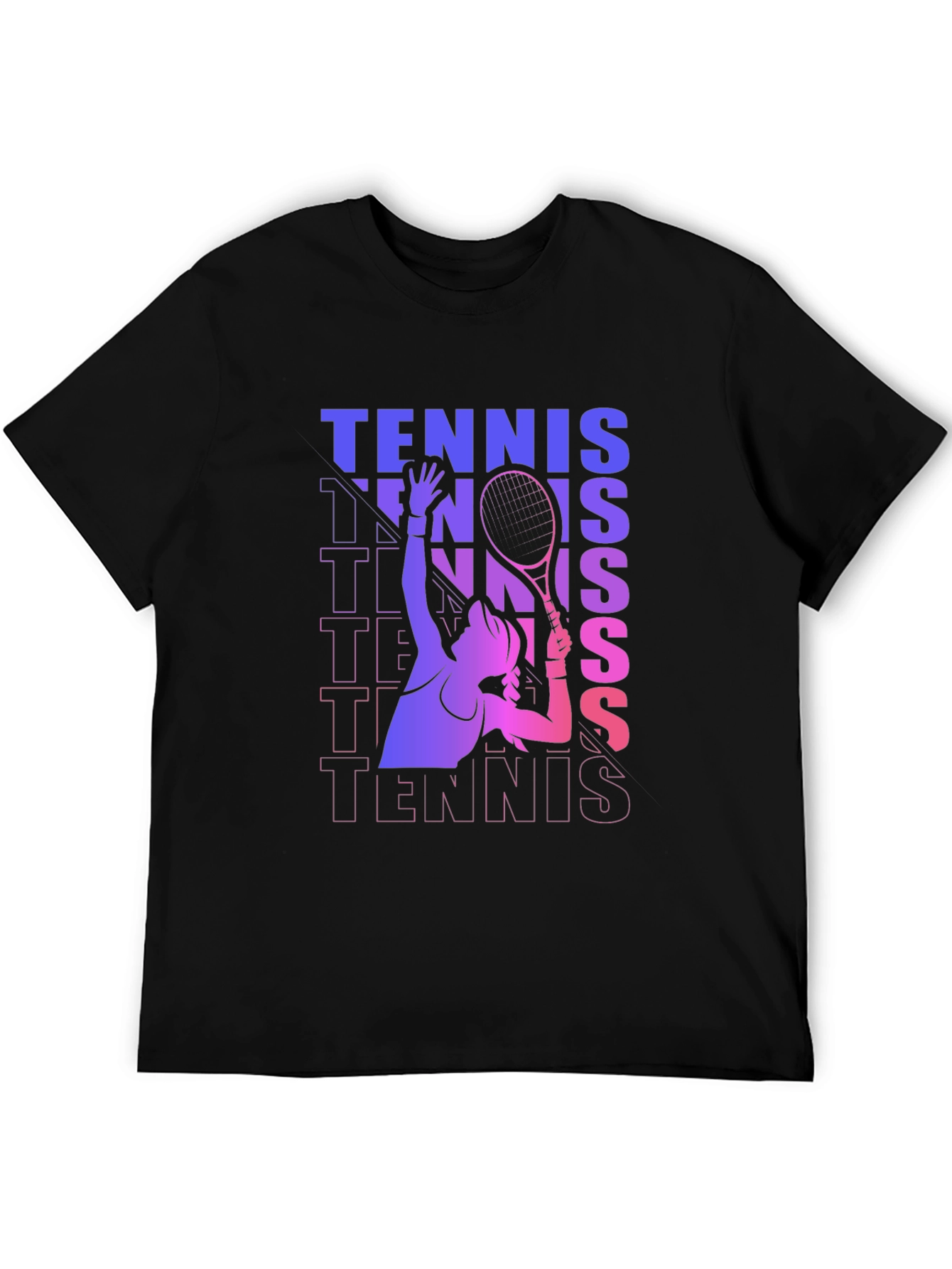 Tennis Player Graphic Tee