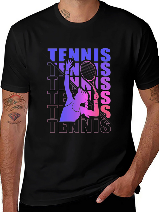 Tennis Player Graphic Tee