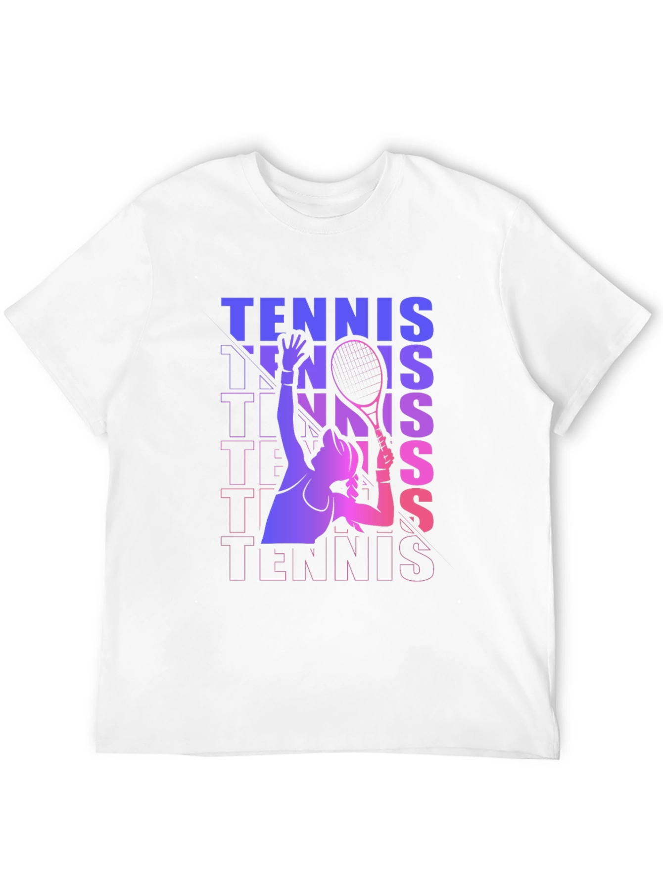 Tennis Player Graphic Tee