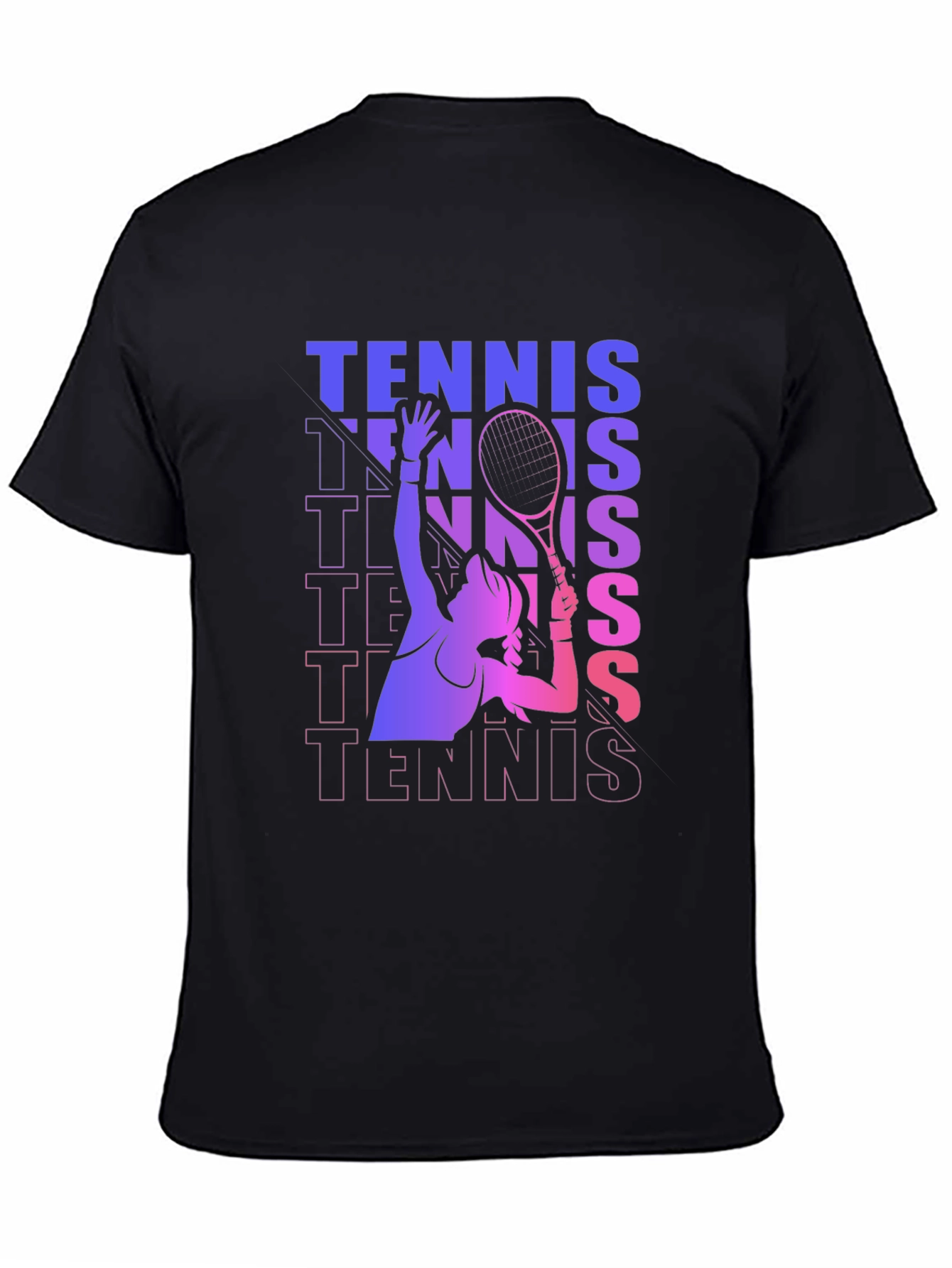 Tennis Player Graphic Tee