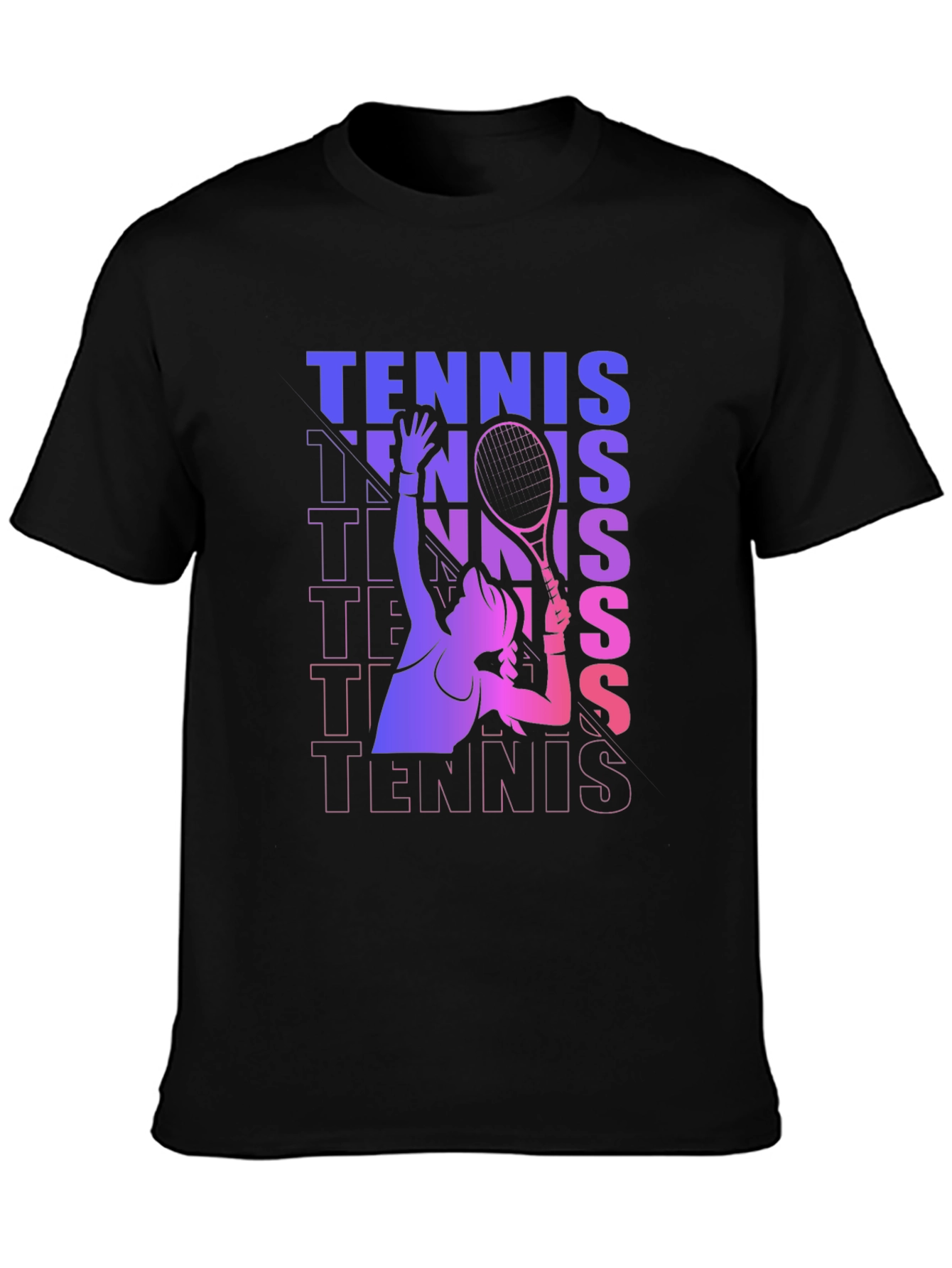 Tennis Player Graphic Tee