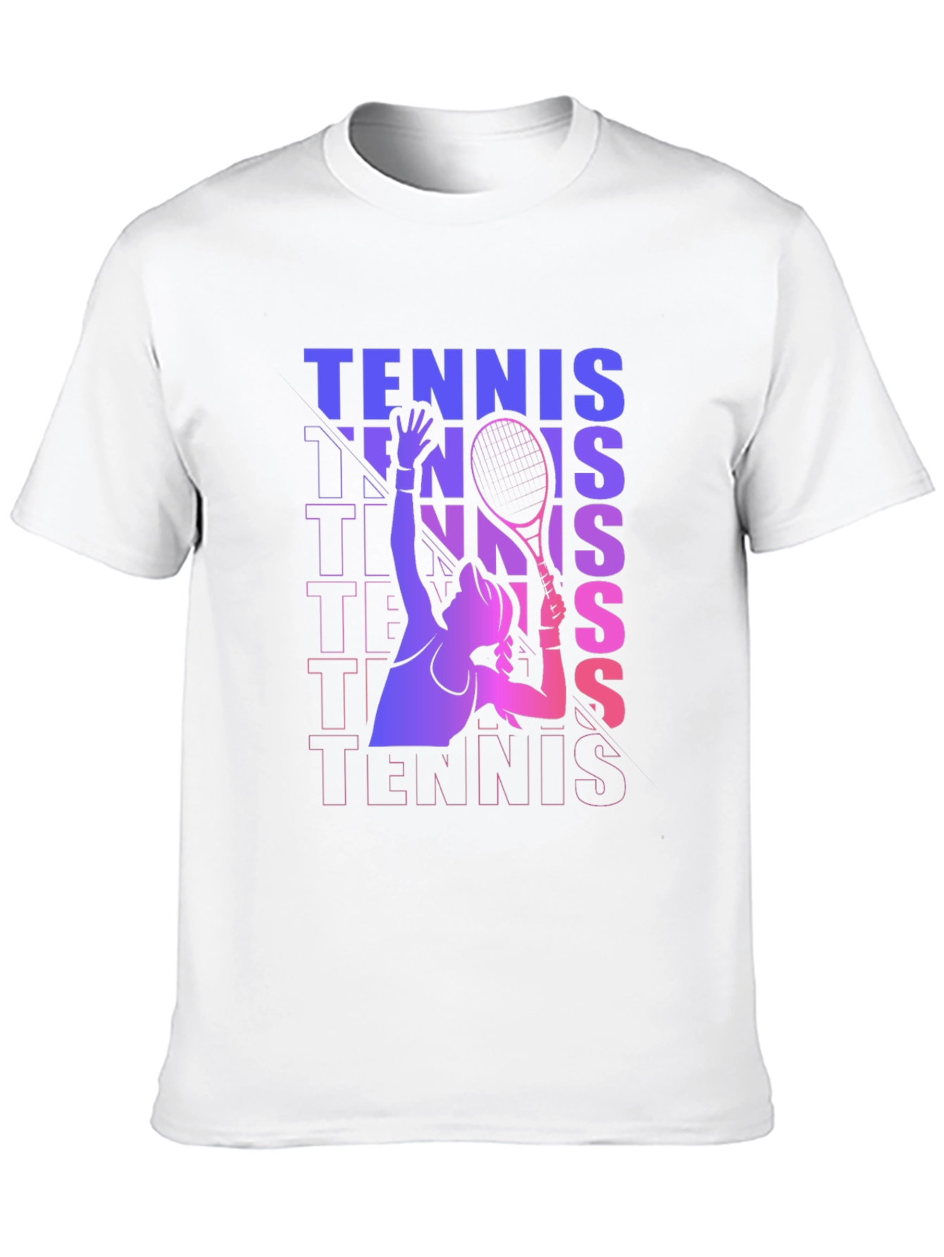 Tennis Player Graphic Tee