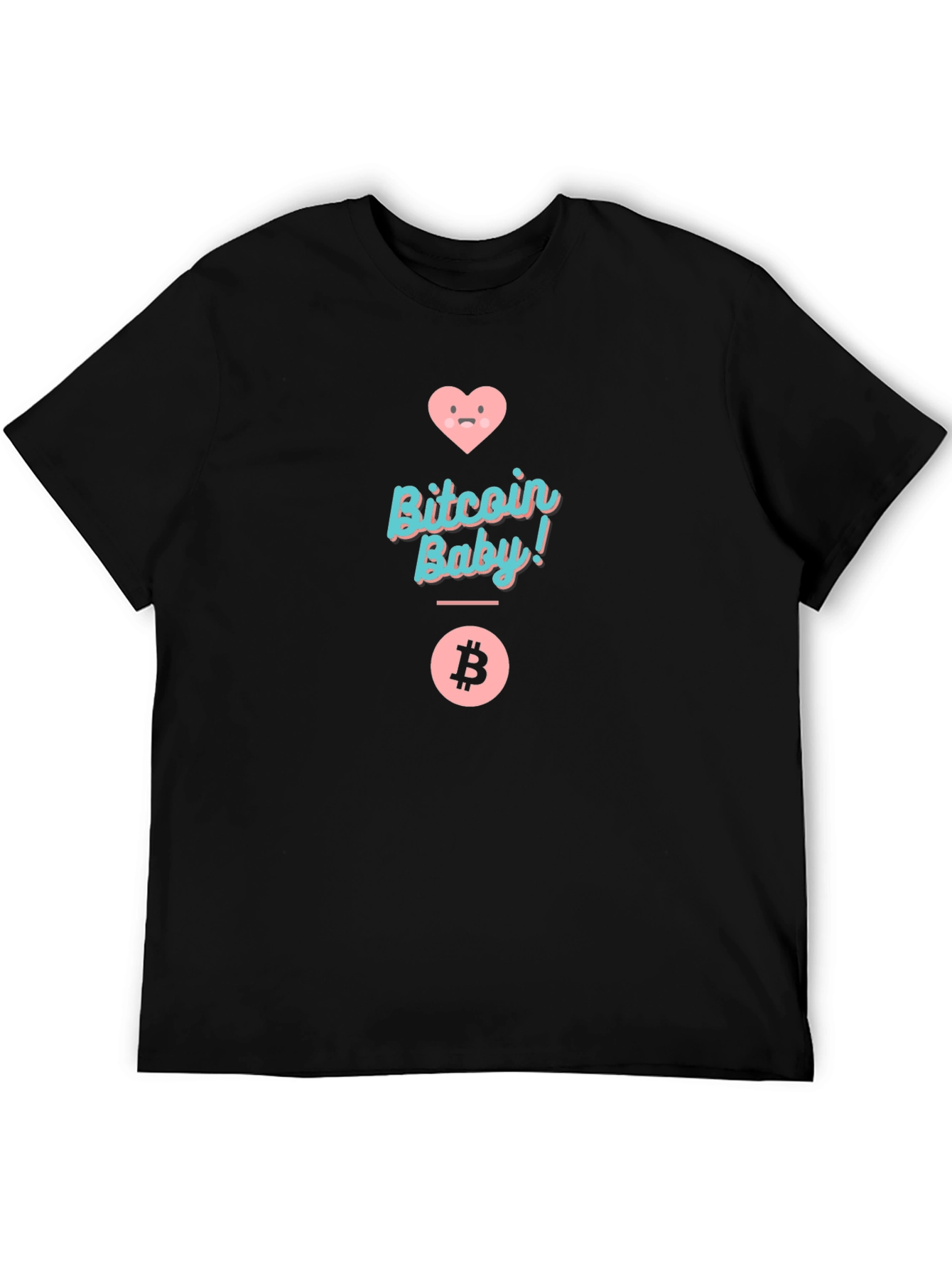 Bitcoin Baby! Graphic Tee for Crypto Lovers