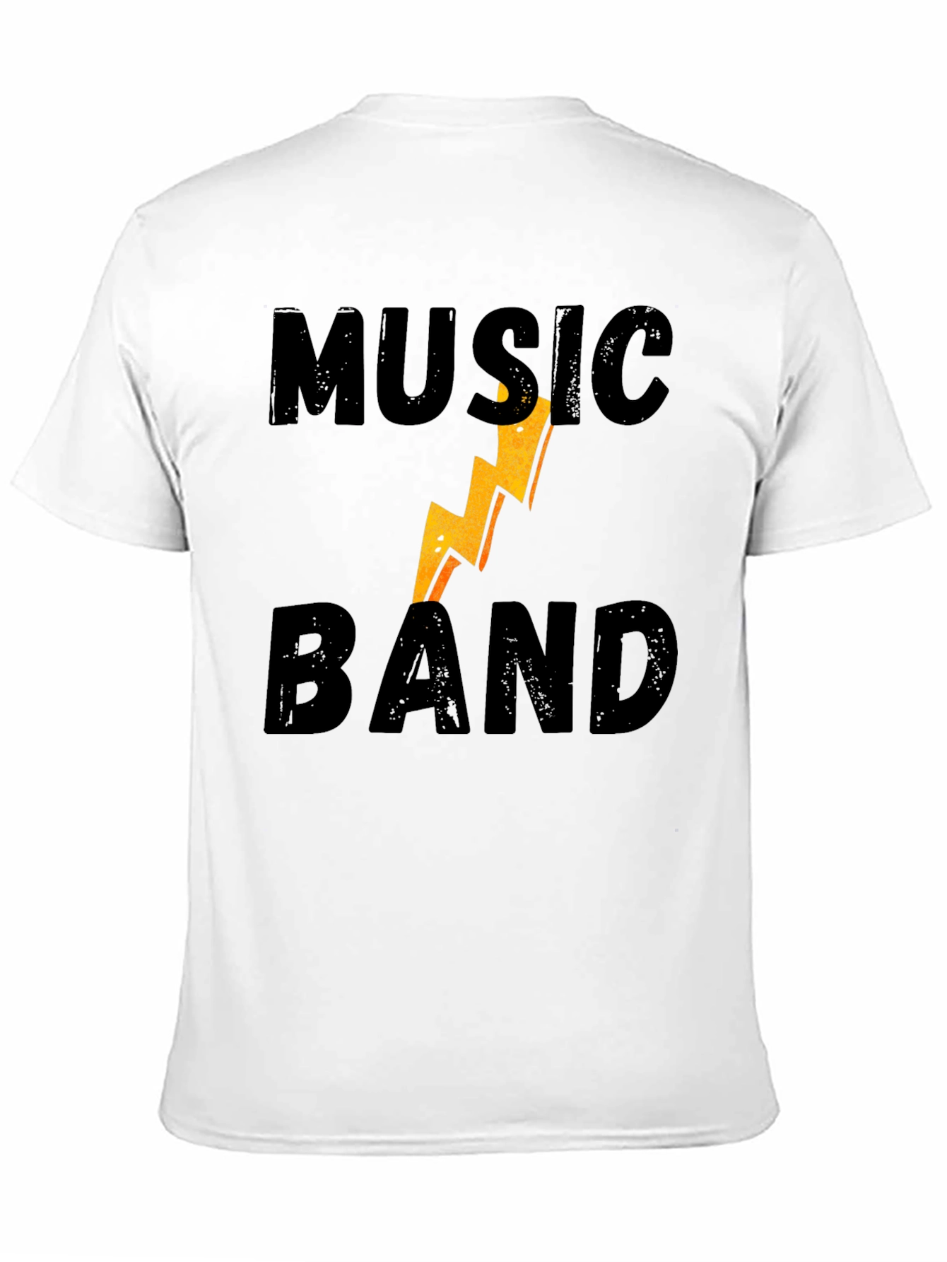 Music Band Graphic Tee - Black