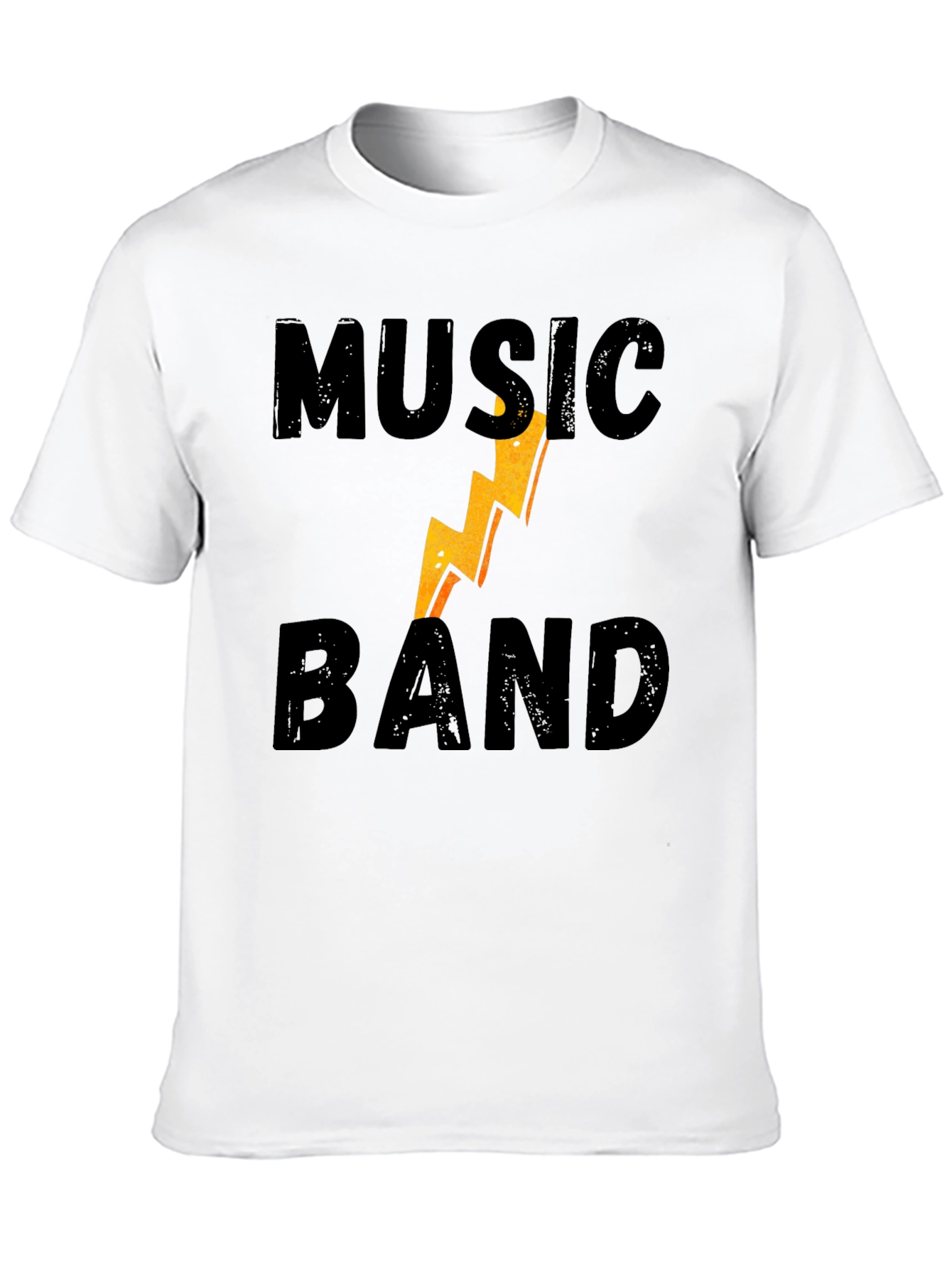 Music Band Graphic Tee - Black