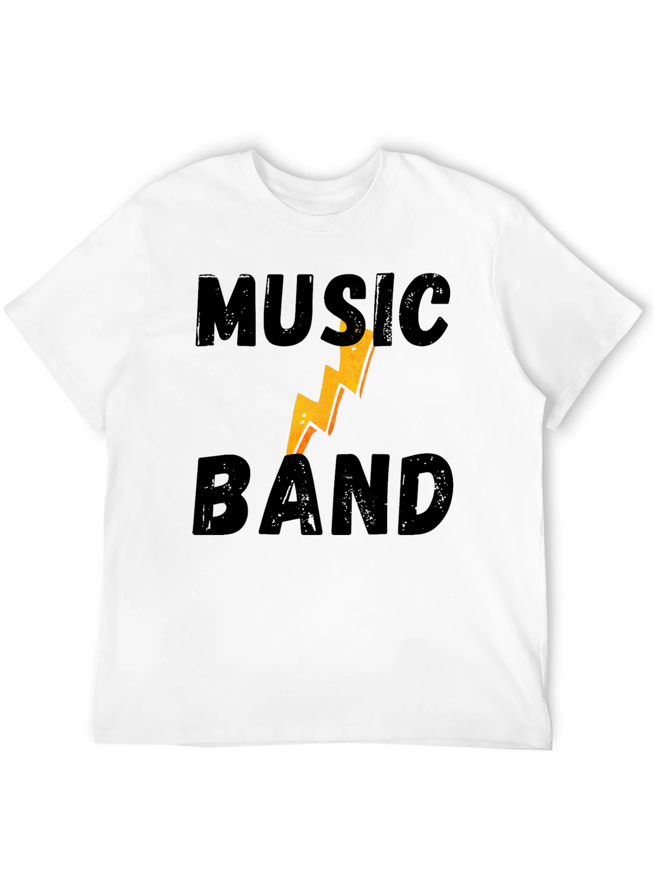 Music Band Graphic Tee - Black