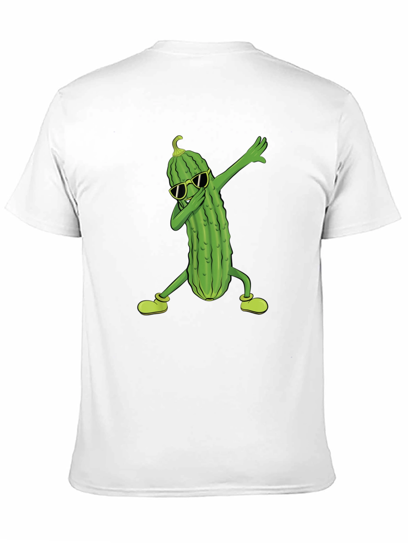 Dabbing Pickle T-Shirt - Cool & Funny Graphic Tee