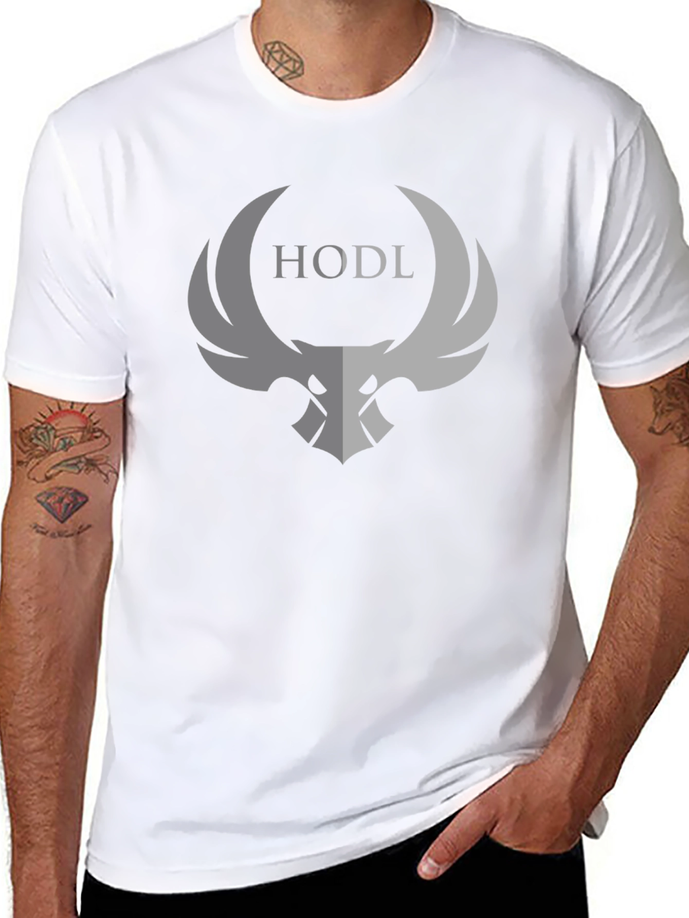 HODL Crypto T-Shirt - Bold Graphic Tee