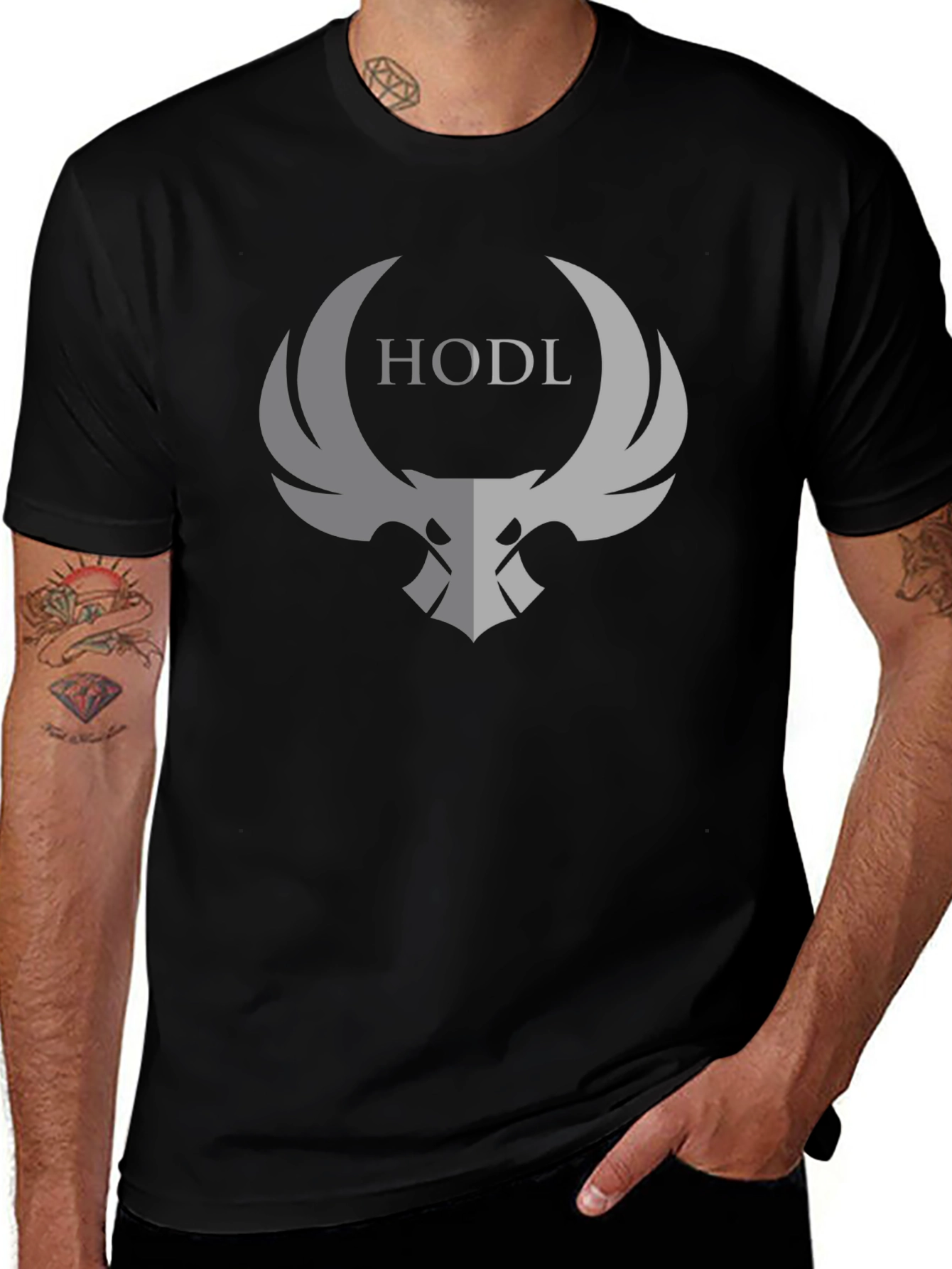 HODL Crypto T-Shirt - Bold Graphic Tee