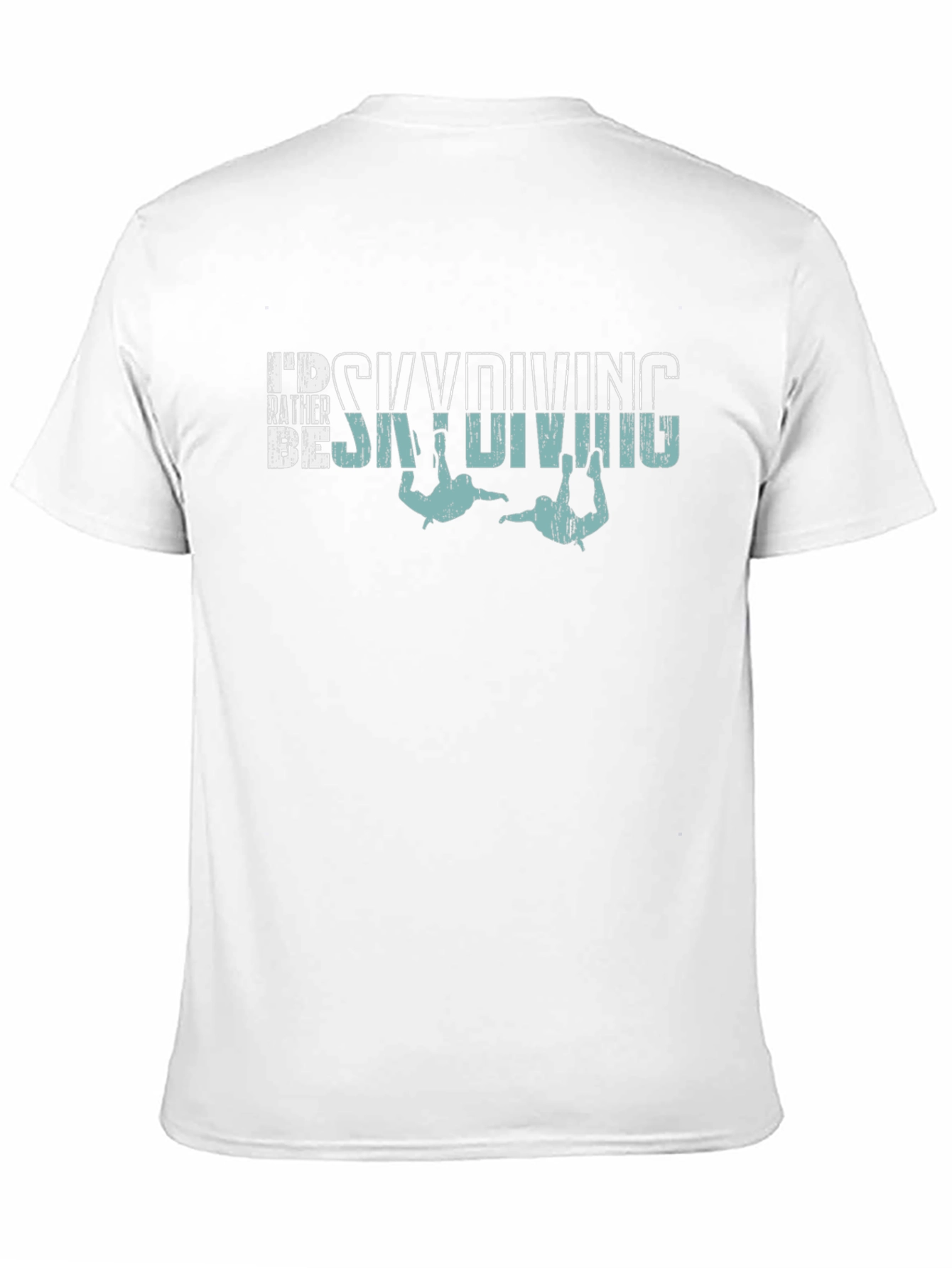 Skydiving Graphic Print T-Shirt