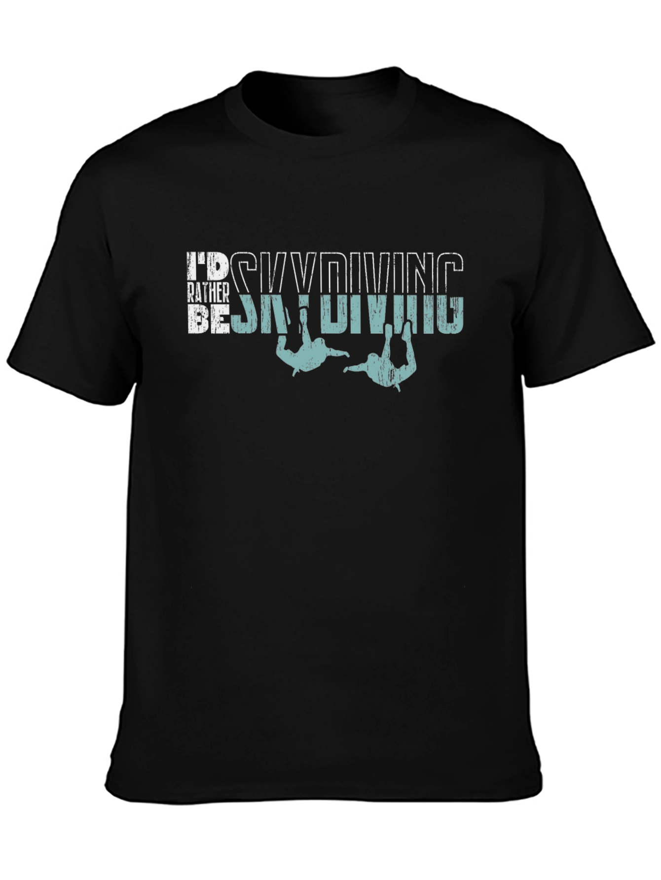 Skydiving Graphic Print T-Shirt