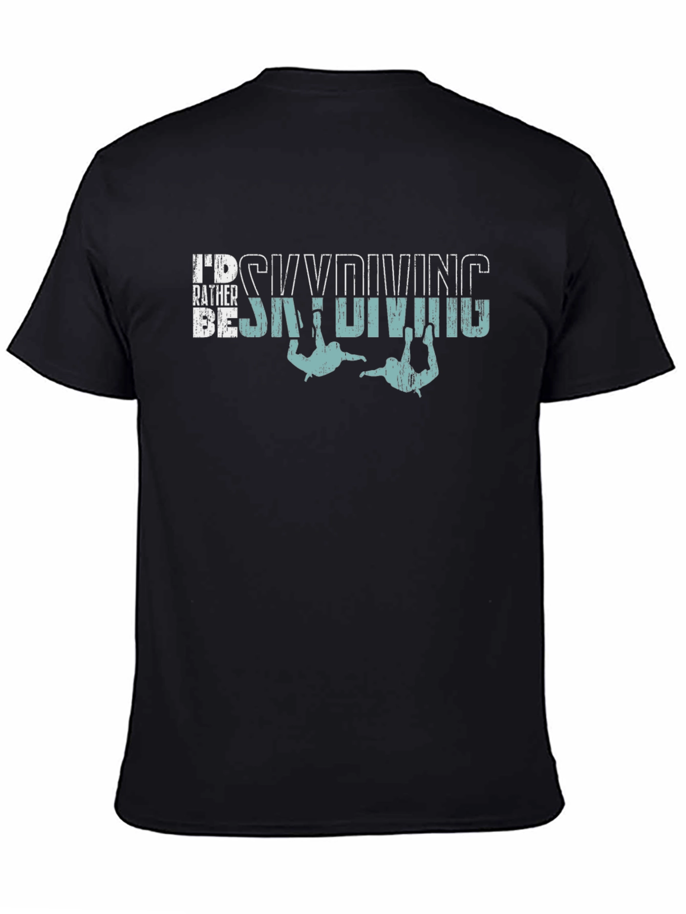 Skydiving Graphic Print T-Shirt