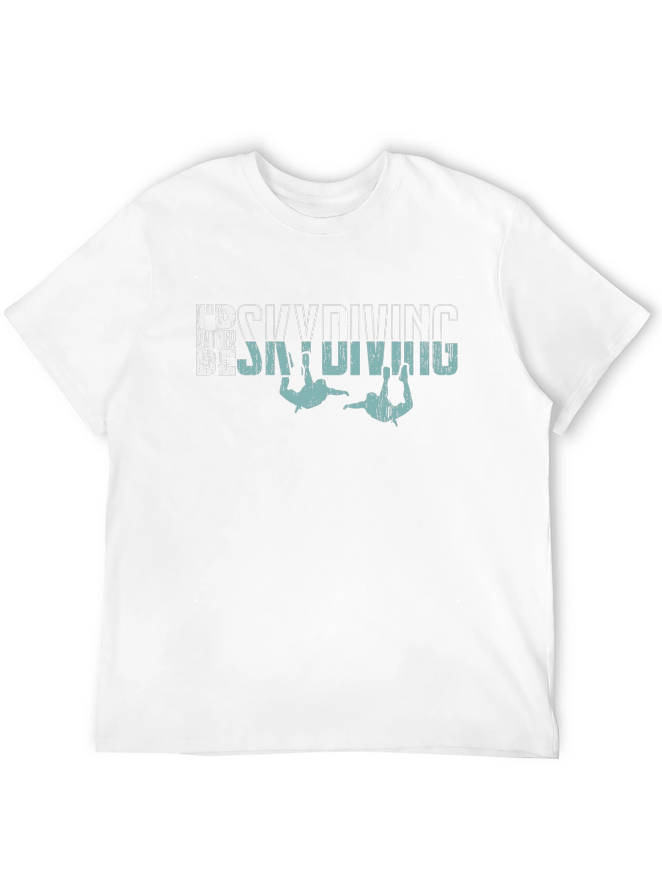 Skydiving Graphic Print T-Shirt