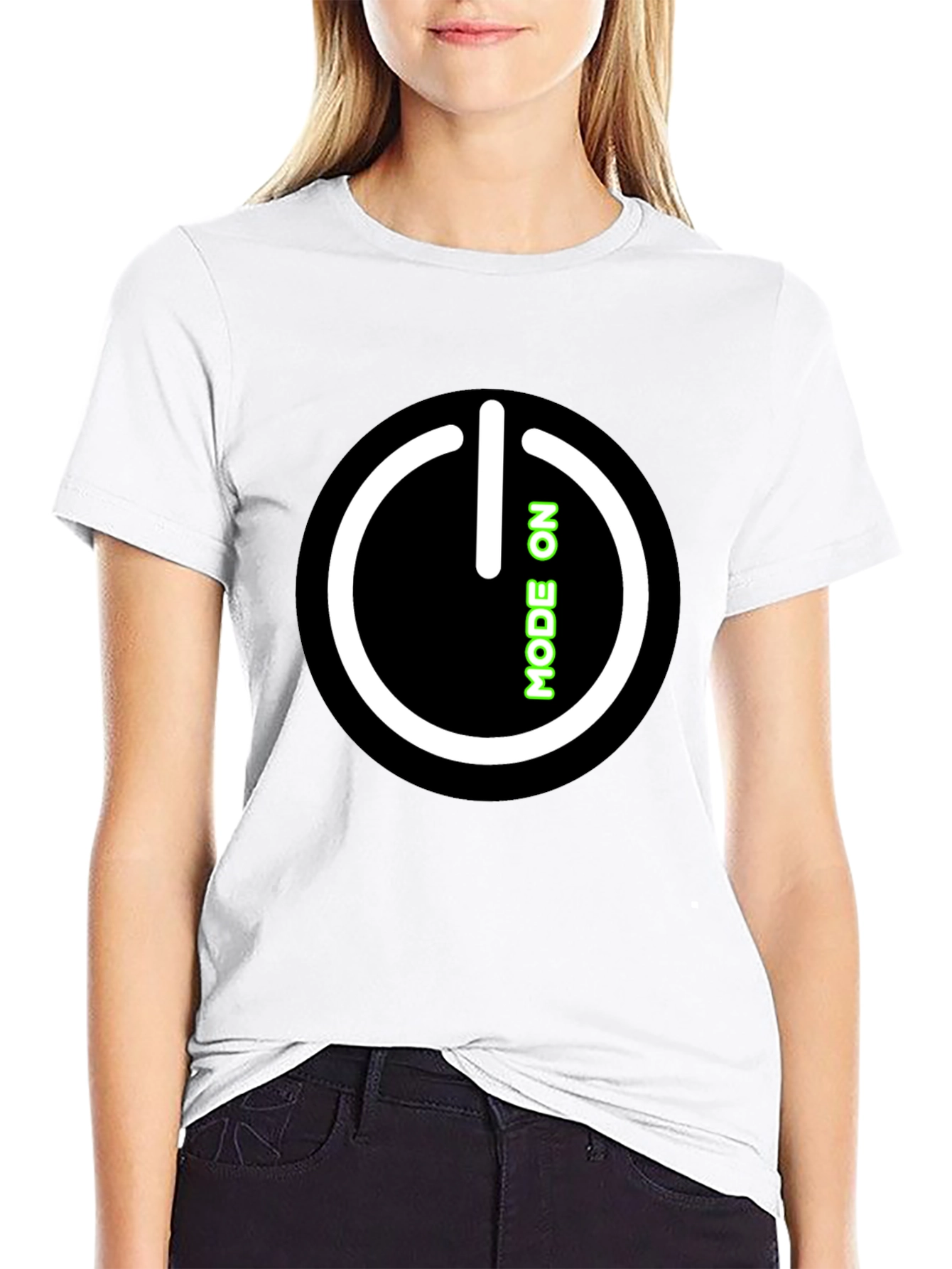 Mode On T-Shirt - Cool Graphic Tee
