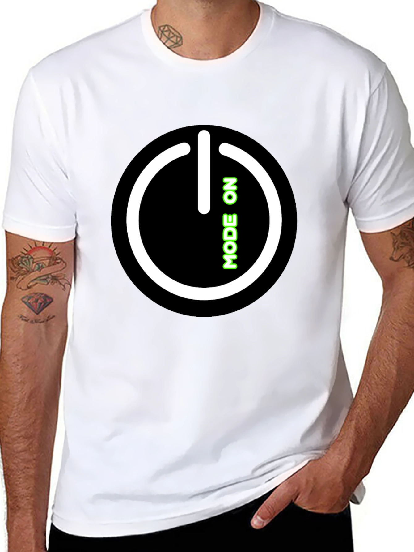 Mode On T-Shirt - Cool Graphic Tee