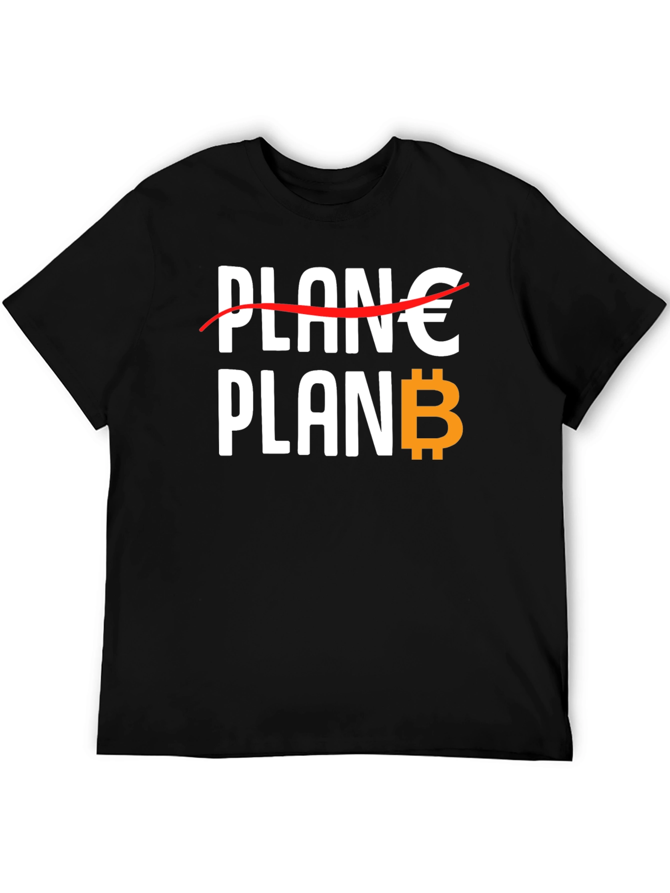 Plan B Bitcoin Black T-Shirt