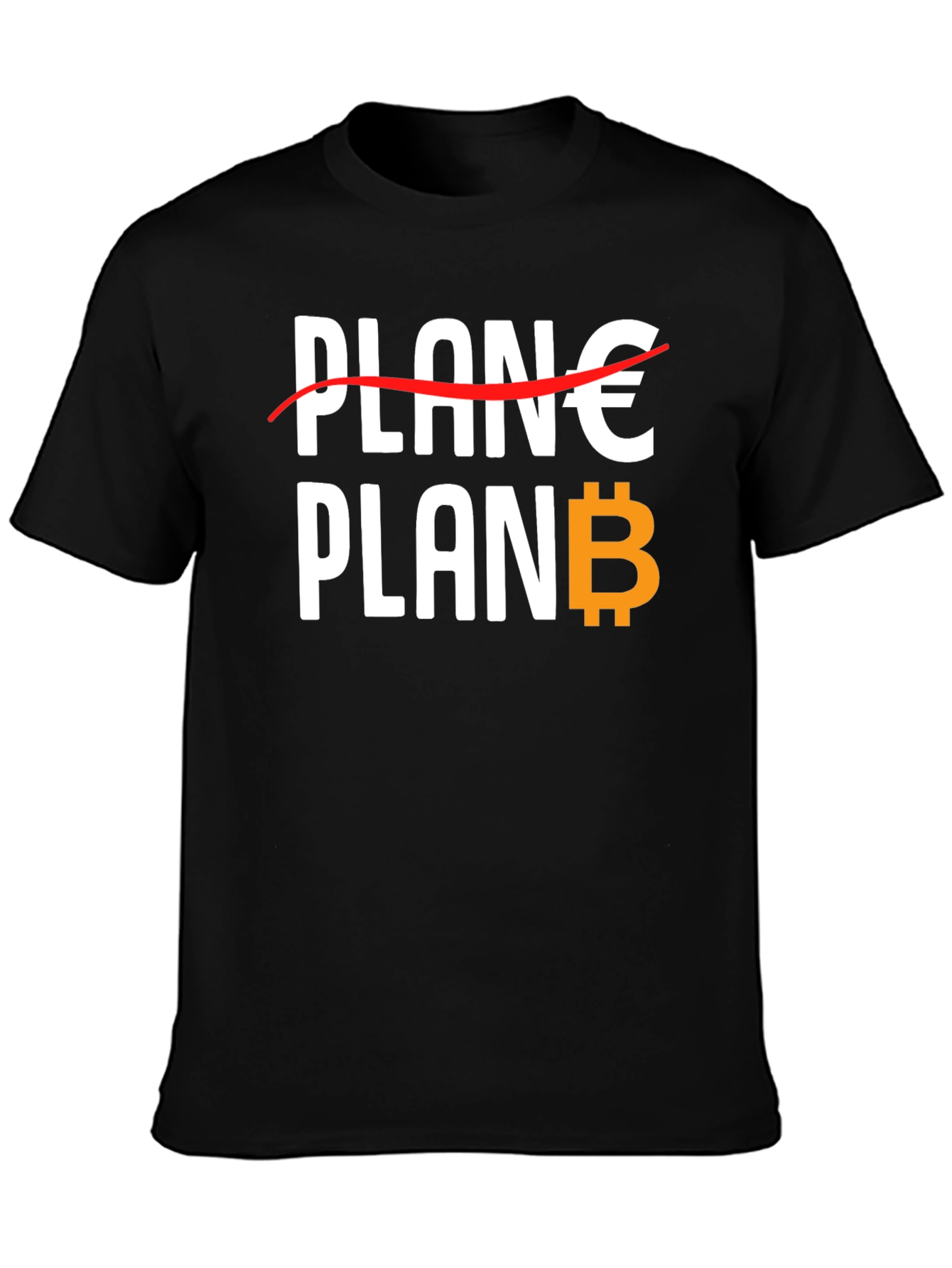 Plan B Bitcoin Black T-Shirt