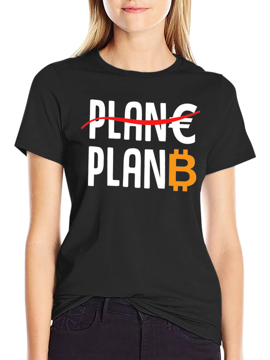 Plan B Bitcoin Black T-Shirt