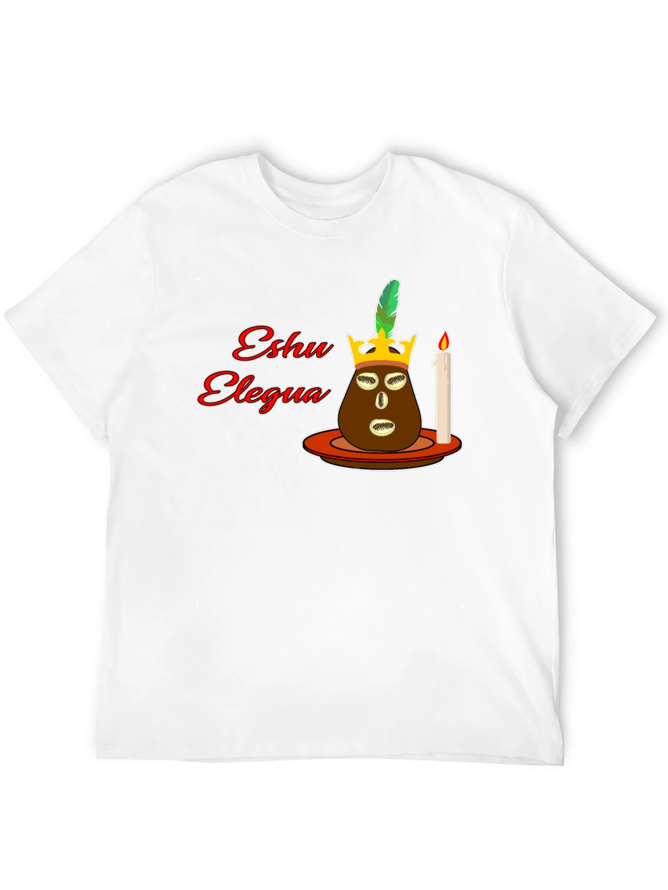 Eshu Elegua T-Shirt - Unique Afro-Caribbean Orisha Design