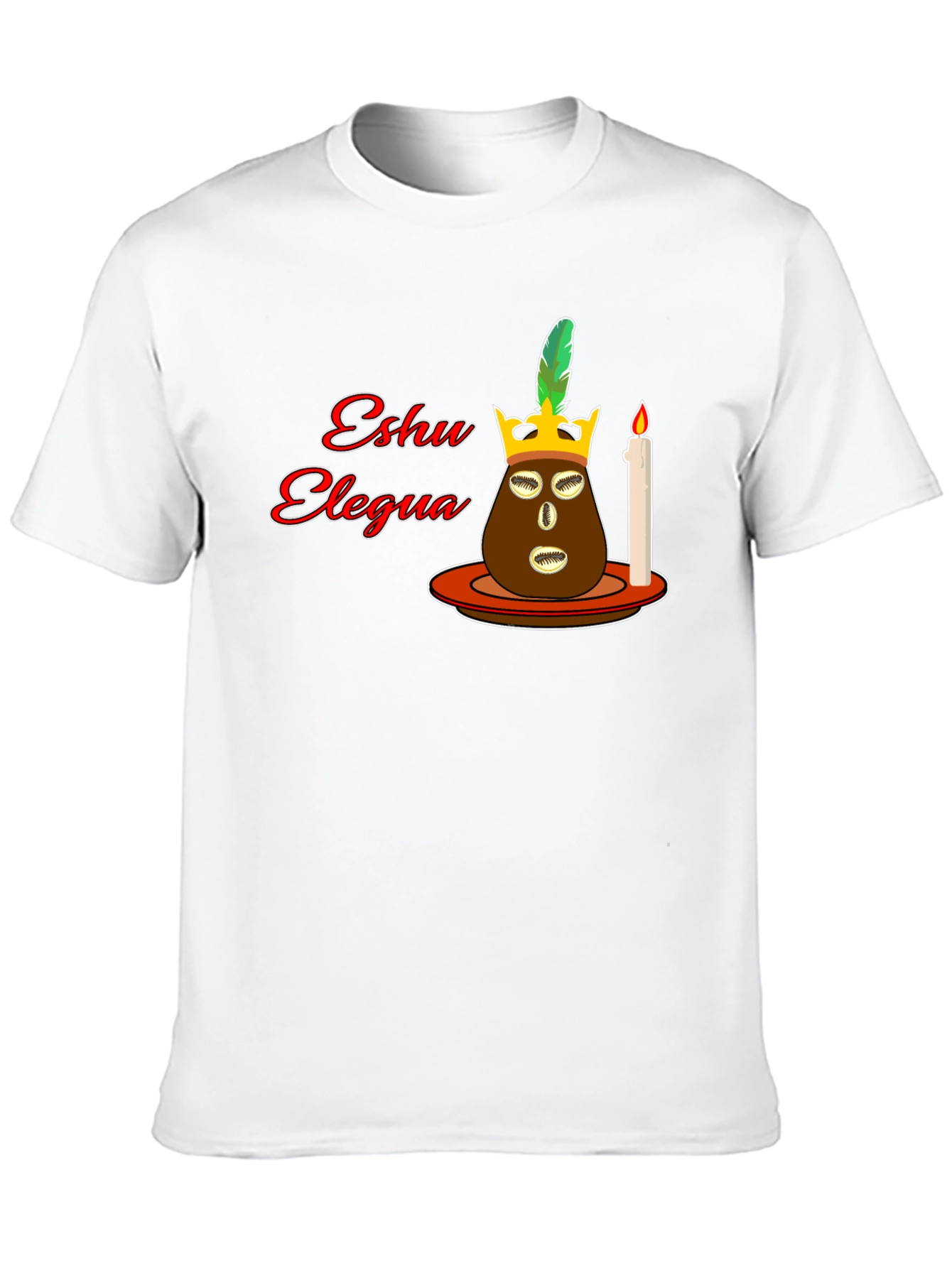 Eshu Elegua T-Shirt - Unique Afro-Caribbean Orisha Design