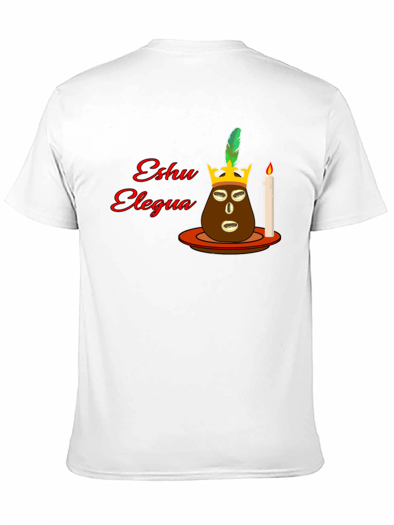 Eshu Elegua T-Shirt - Unique Afro-Caribbean Orisha Design