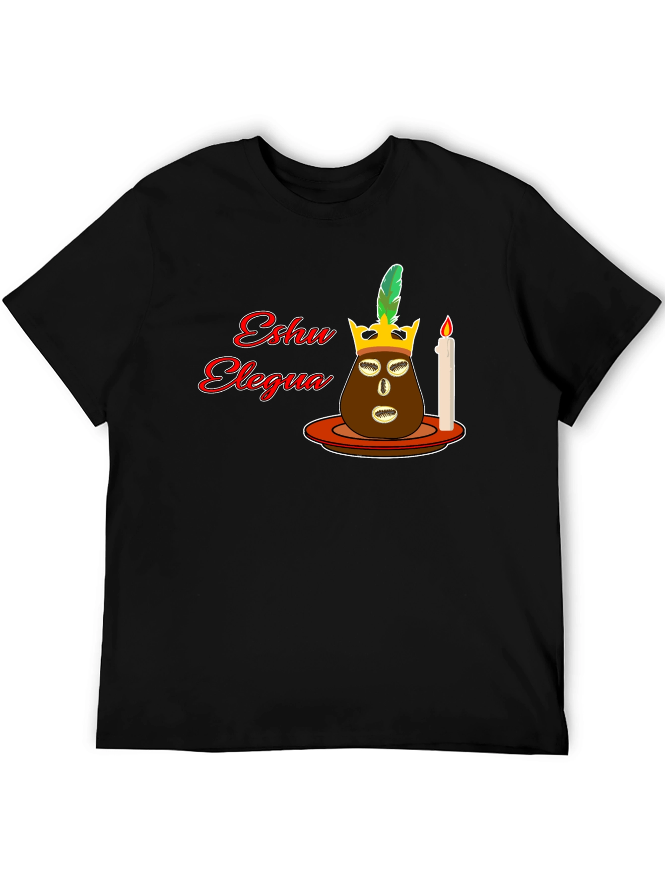 Eshu Elegua T-Shirt - Unique Afro-Caribbean Orisha Design