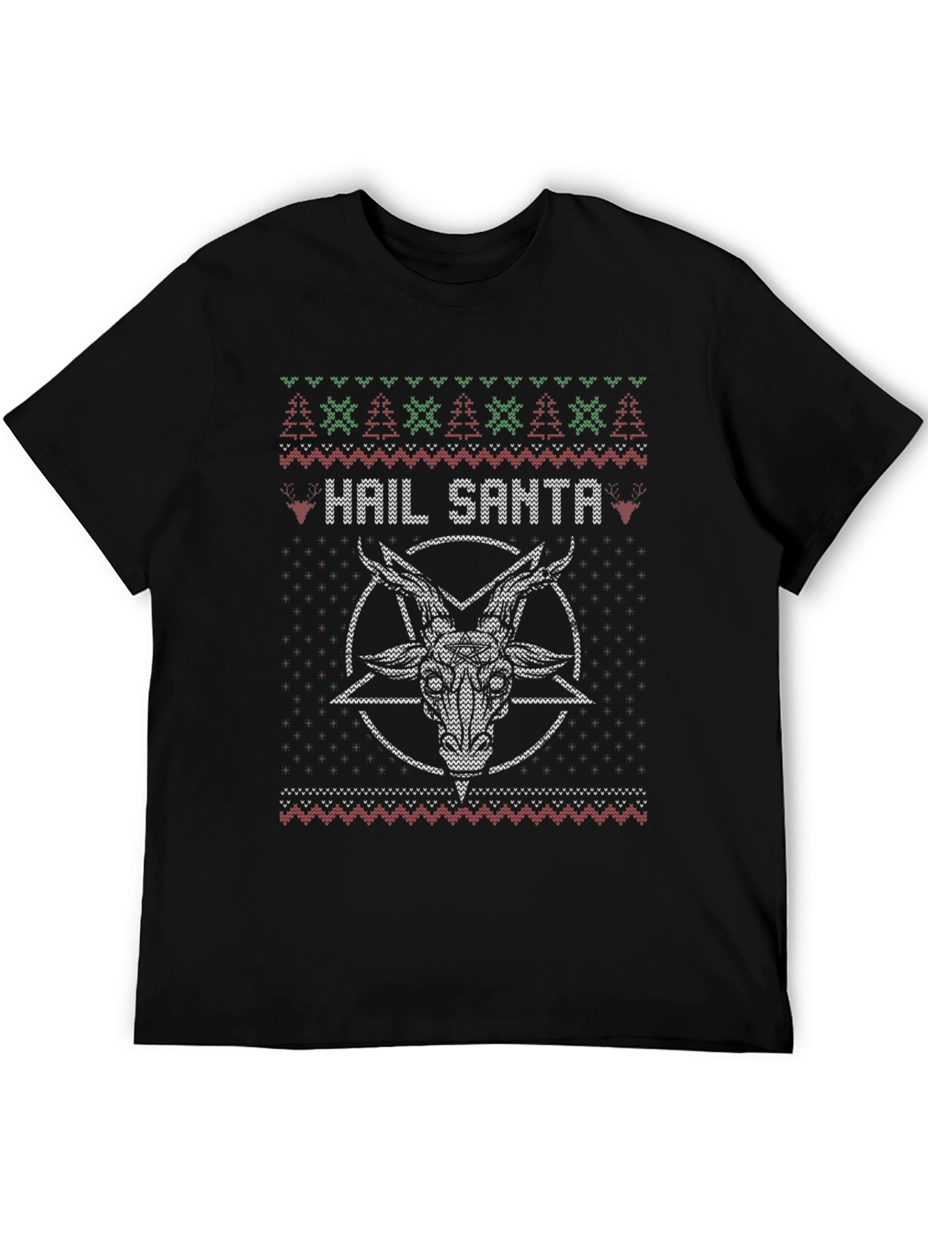 Hail Santa Ugly Christmas Sweater T-Shirt