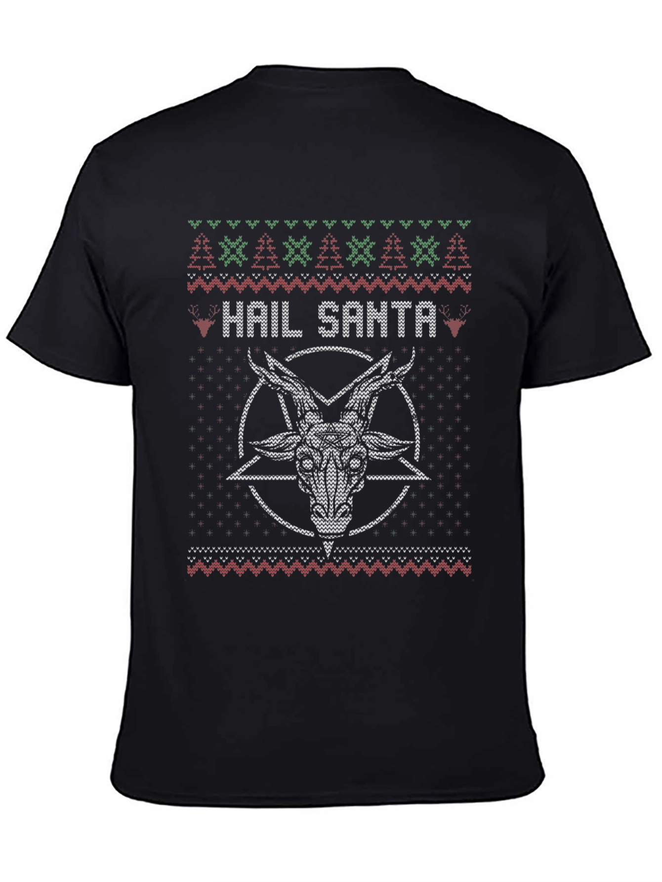 Hail Santa Ugly Christmas Sweater T-Shirt