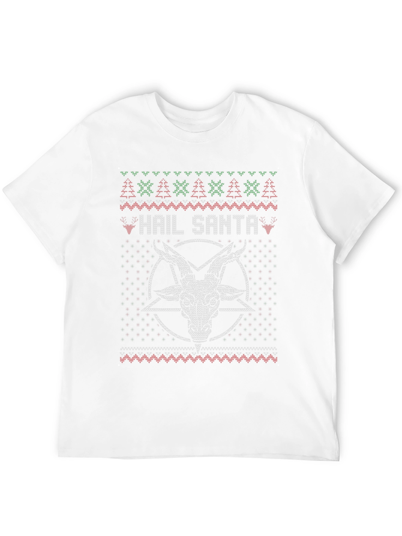 Hail Santa Ugly Christmas Sweater T-Shirt