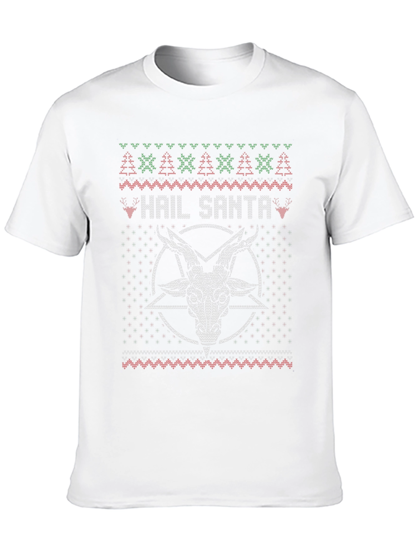 Hail Santa Ugly Christmas Sweater T-Shirt