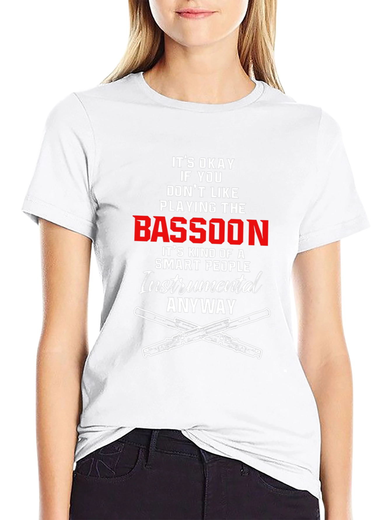 Bassoon Player Smart People T-Shirt