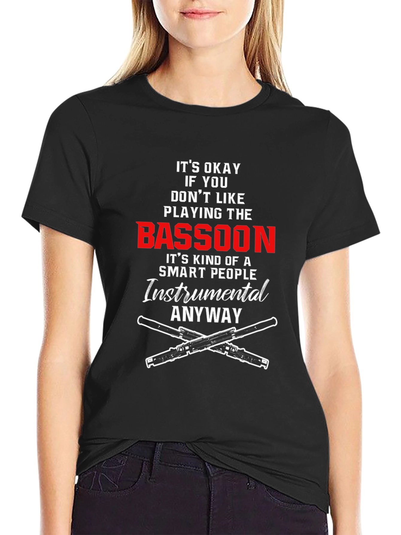 Bassoon Player Smart People T-Shirt