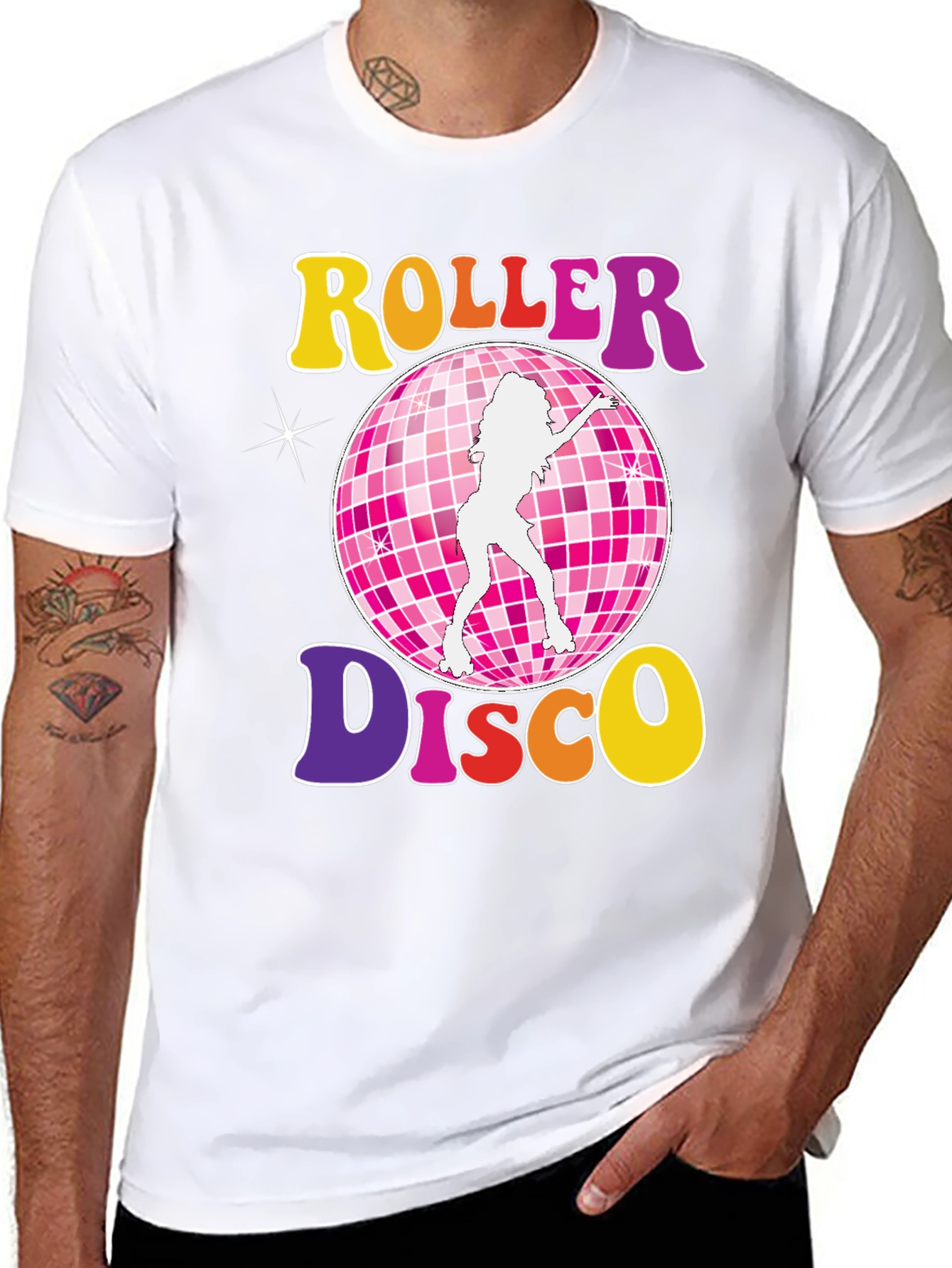 Roller Disco T-Shirt: Retro Party Tee