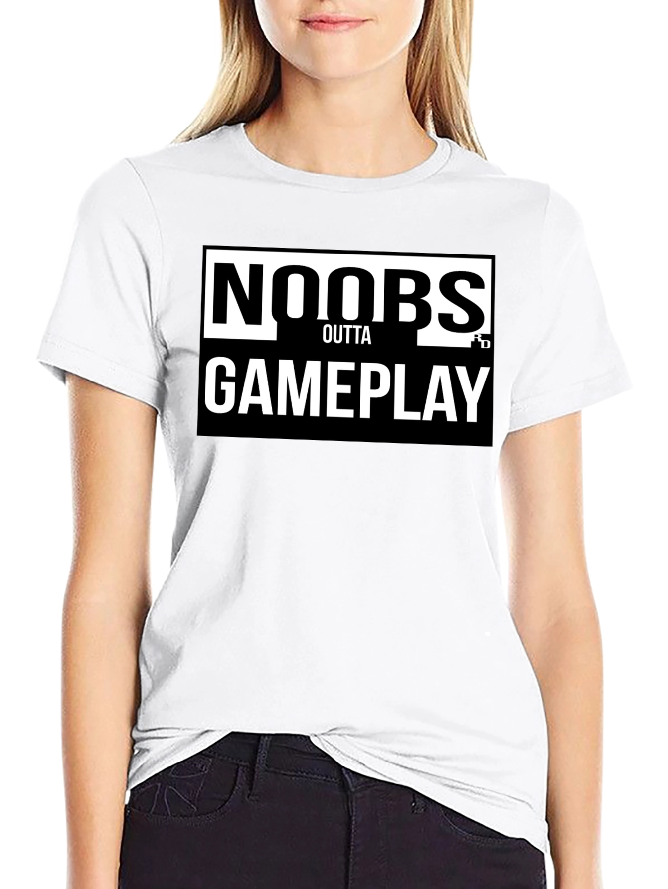 Noobs Outta Gameplay Graphic Tee