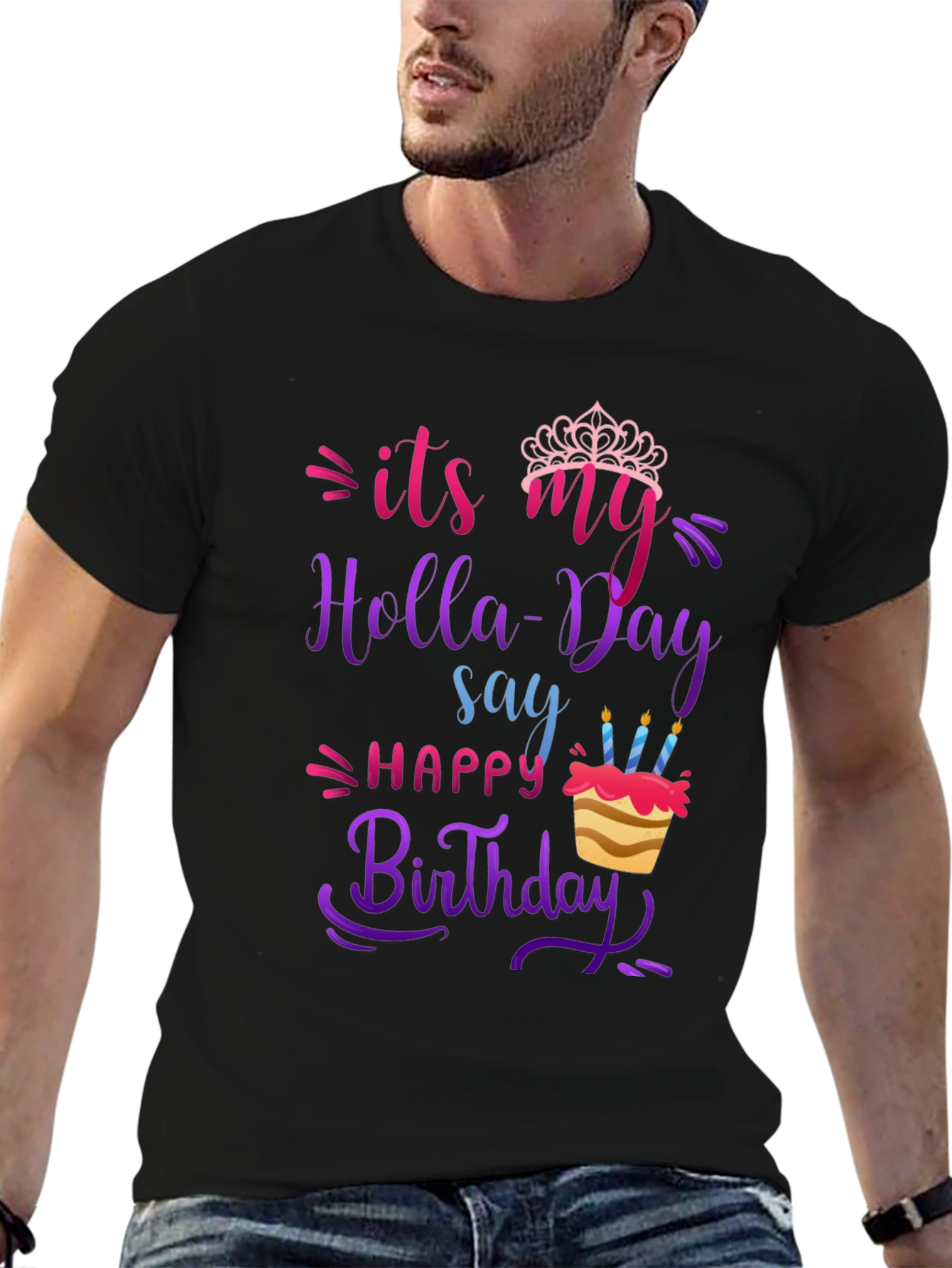 Its My Holla-Day Birthday T-Shirt
