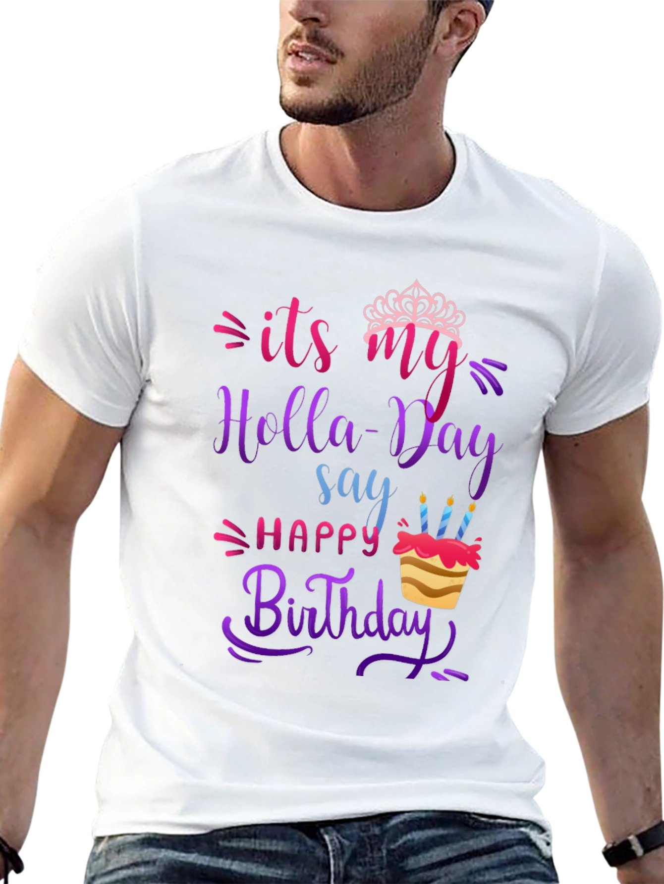 Its My Holla-Day Birthday T-Shirt