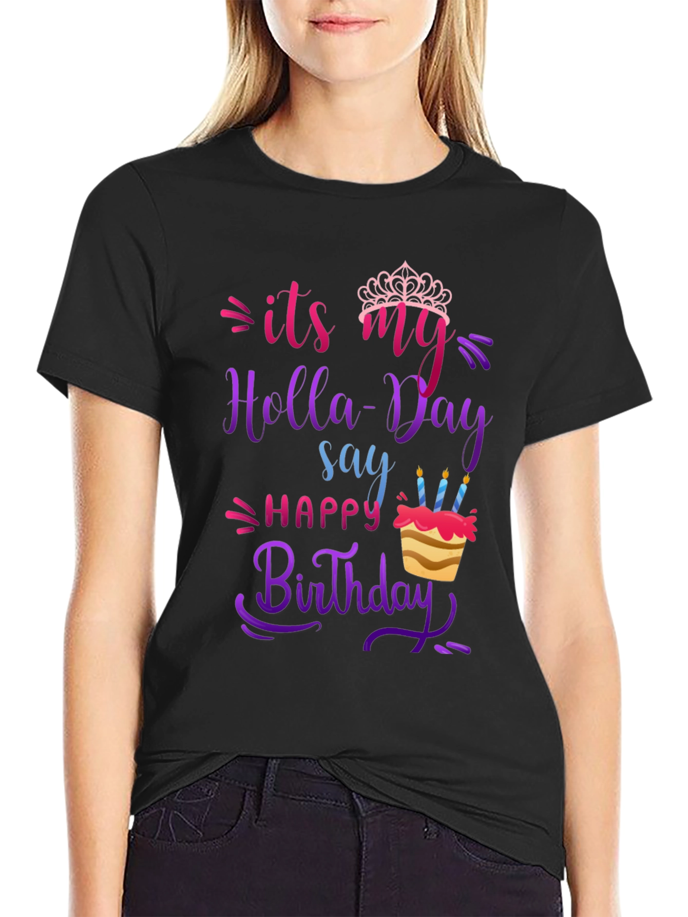 Its My Holla-Day Birthday T-Shirt