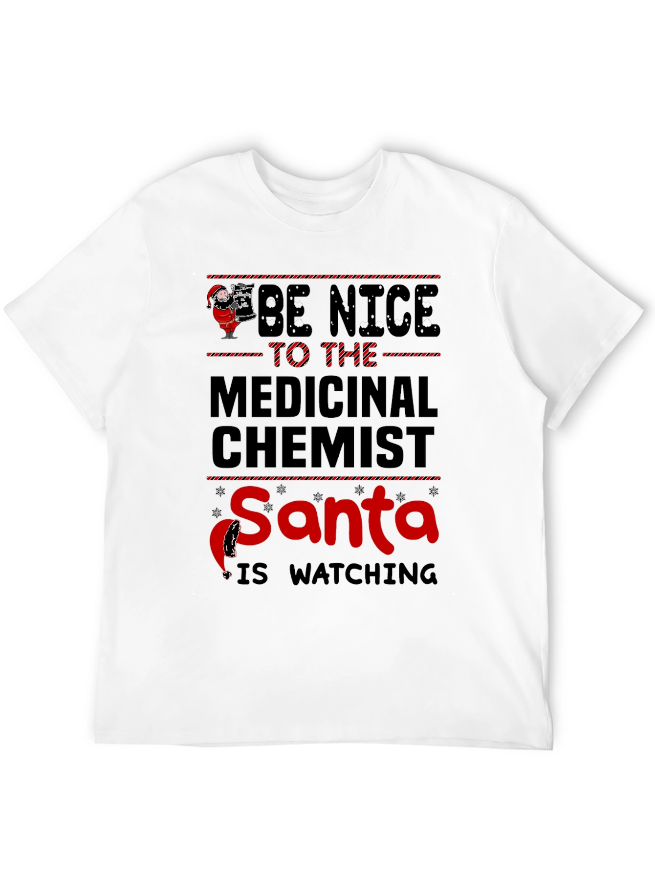 Medicinal Chemist Santa Christmas T-Shirt