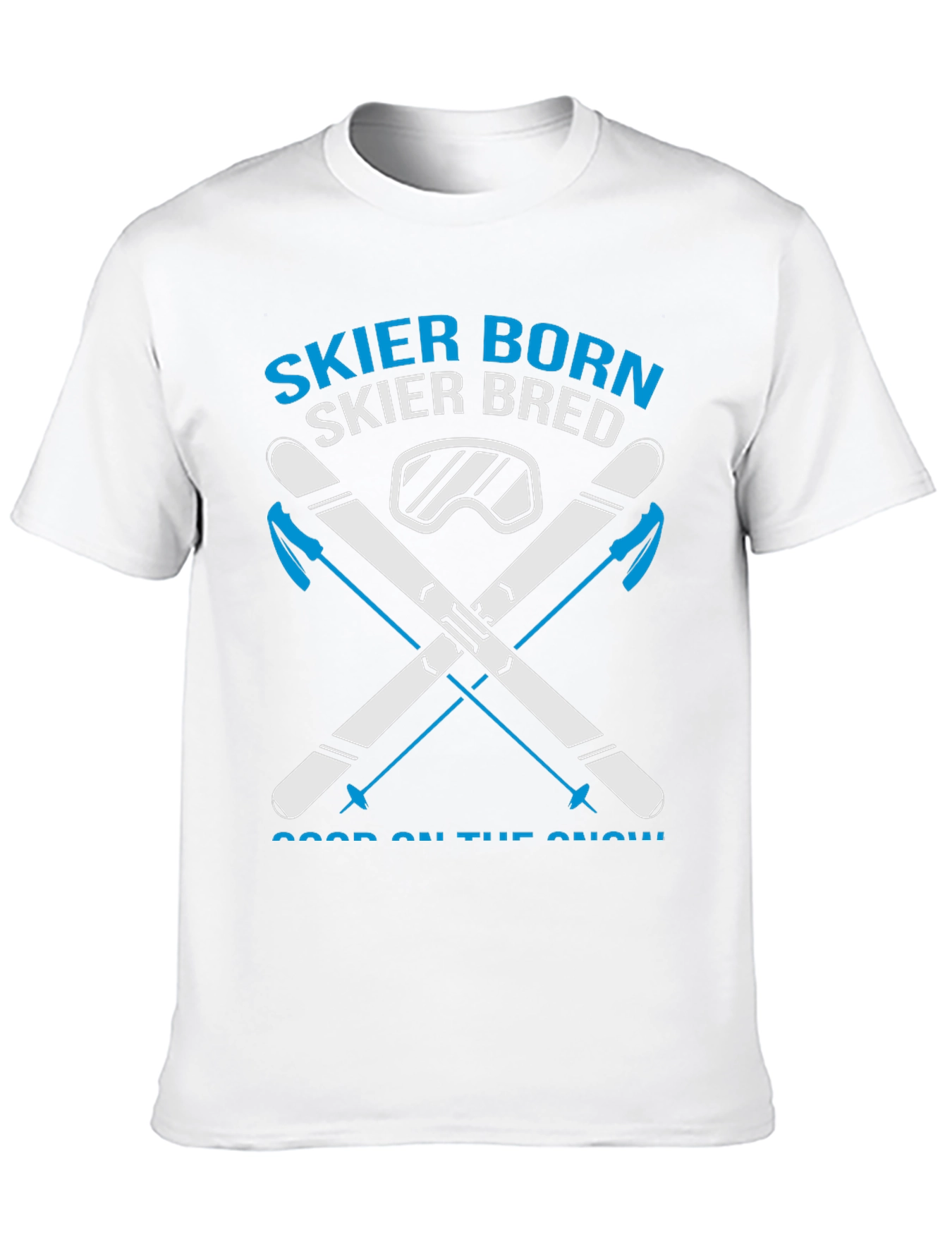 Skier Born Skier Bred T-Shirt