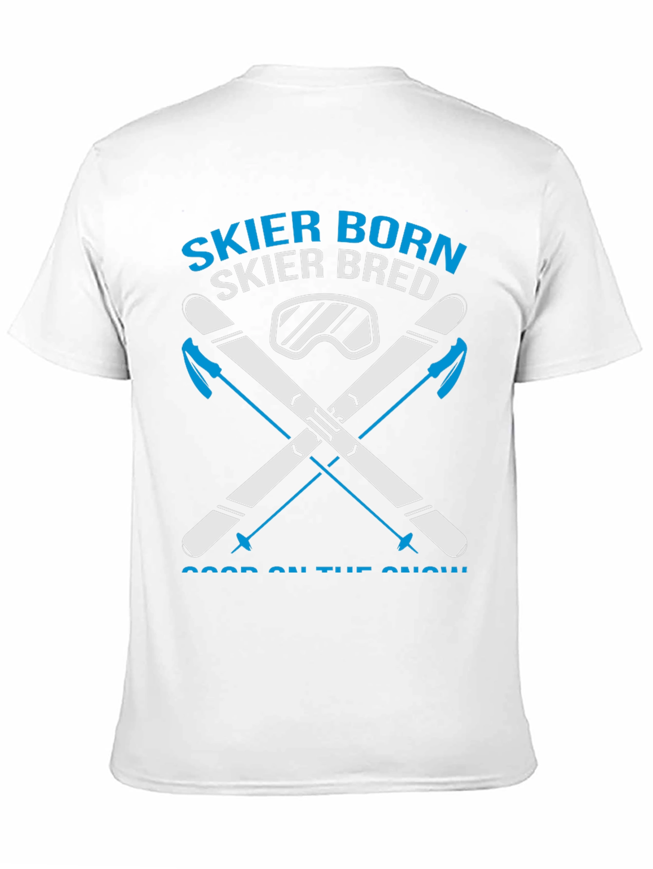 Skier Born Skier Bred T-Shirt