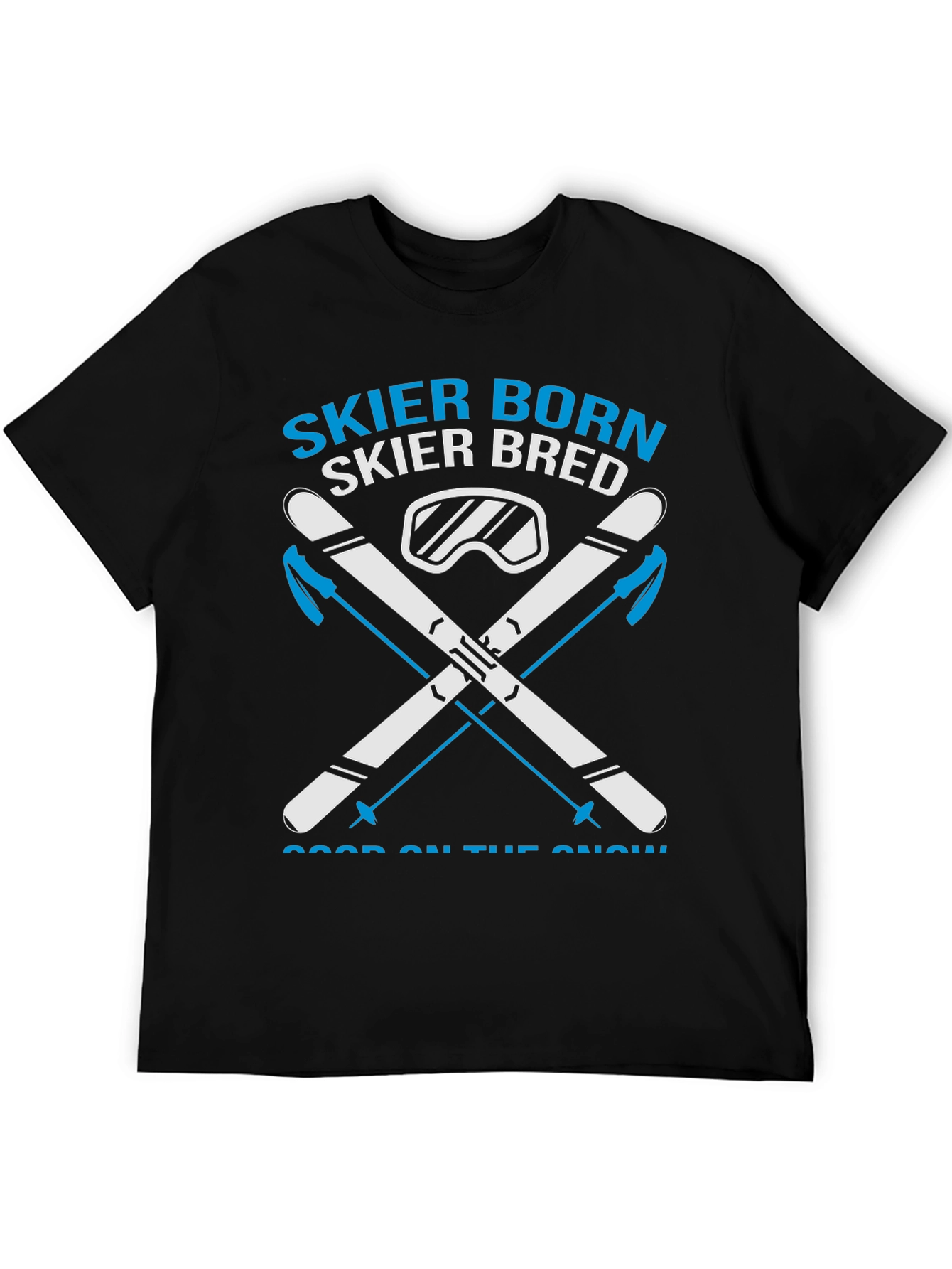 Skier Born Skier Bred T-Shirt