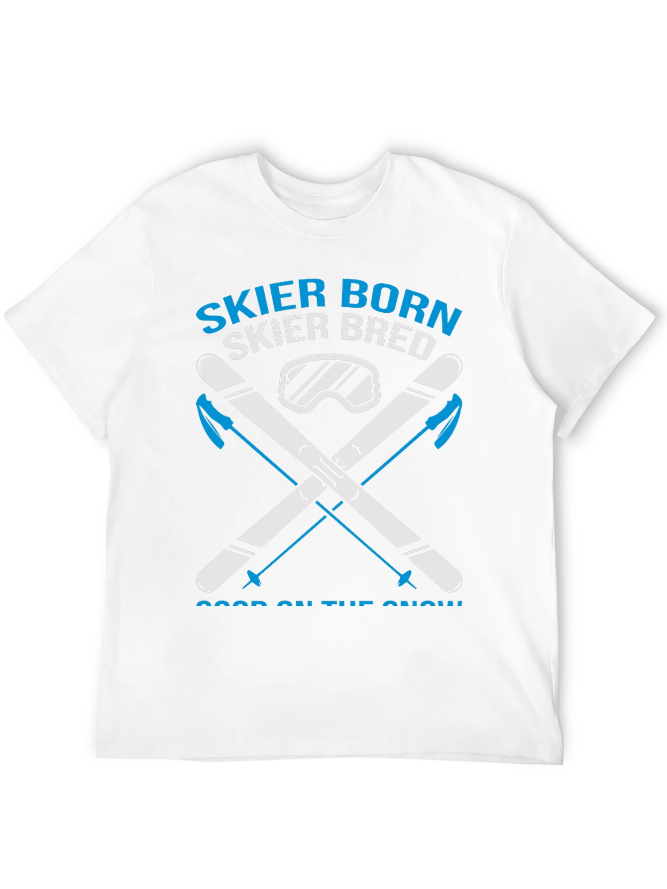 Skier Born Skier Bred T-Shirt
