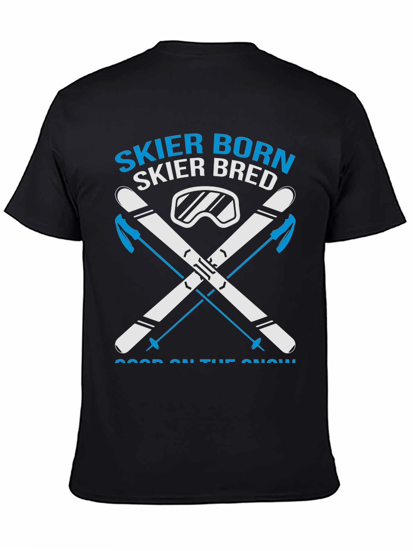Skier Born Skier Bred T-Shirt