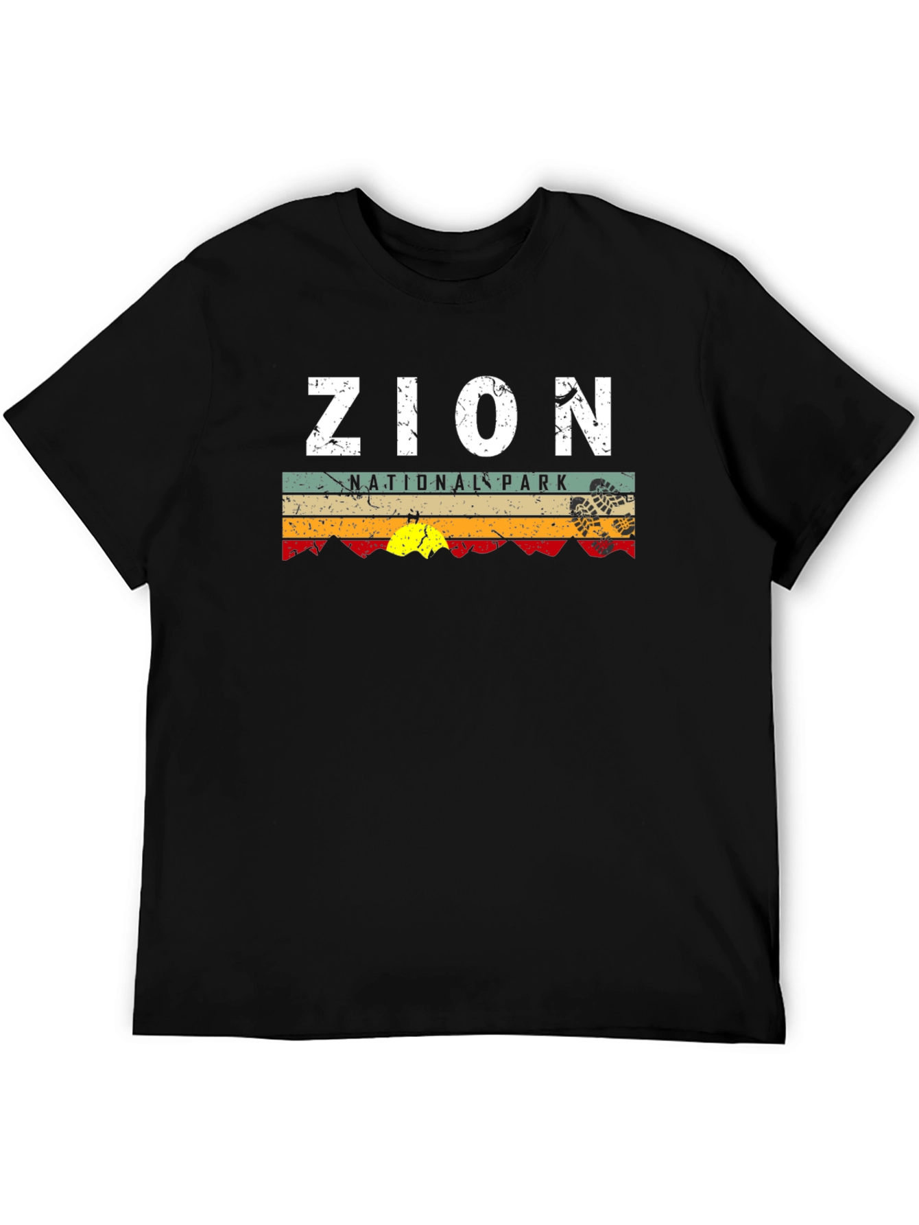Zion National Park Retro Graphic T-Shirt