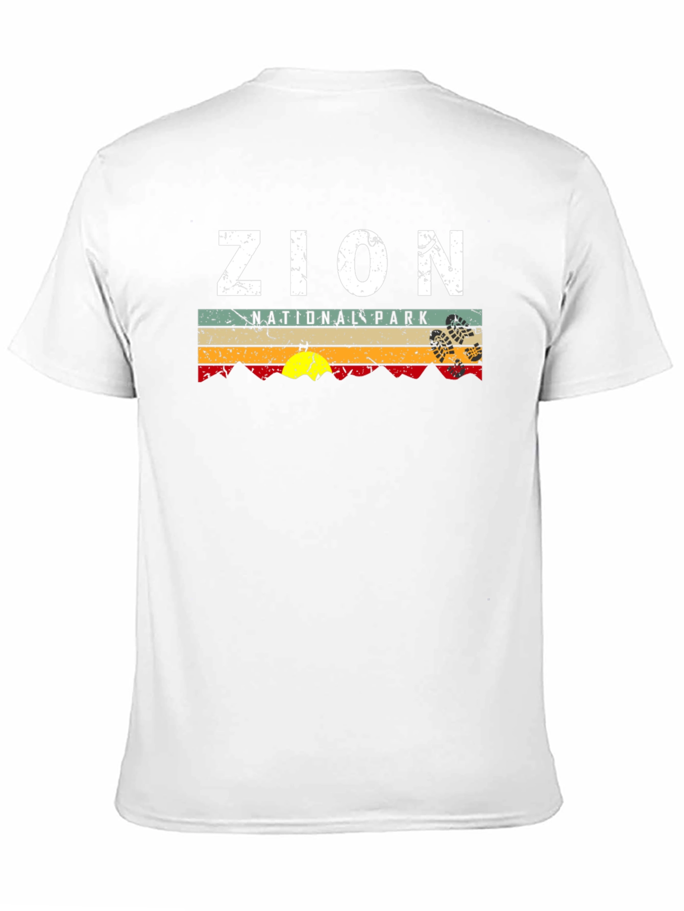 Zion National Park Retro Graphic T-Shirt